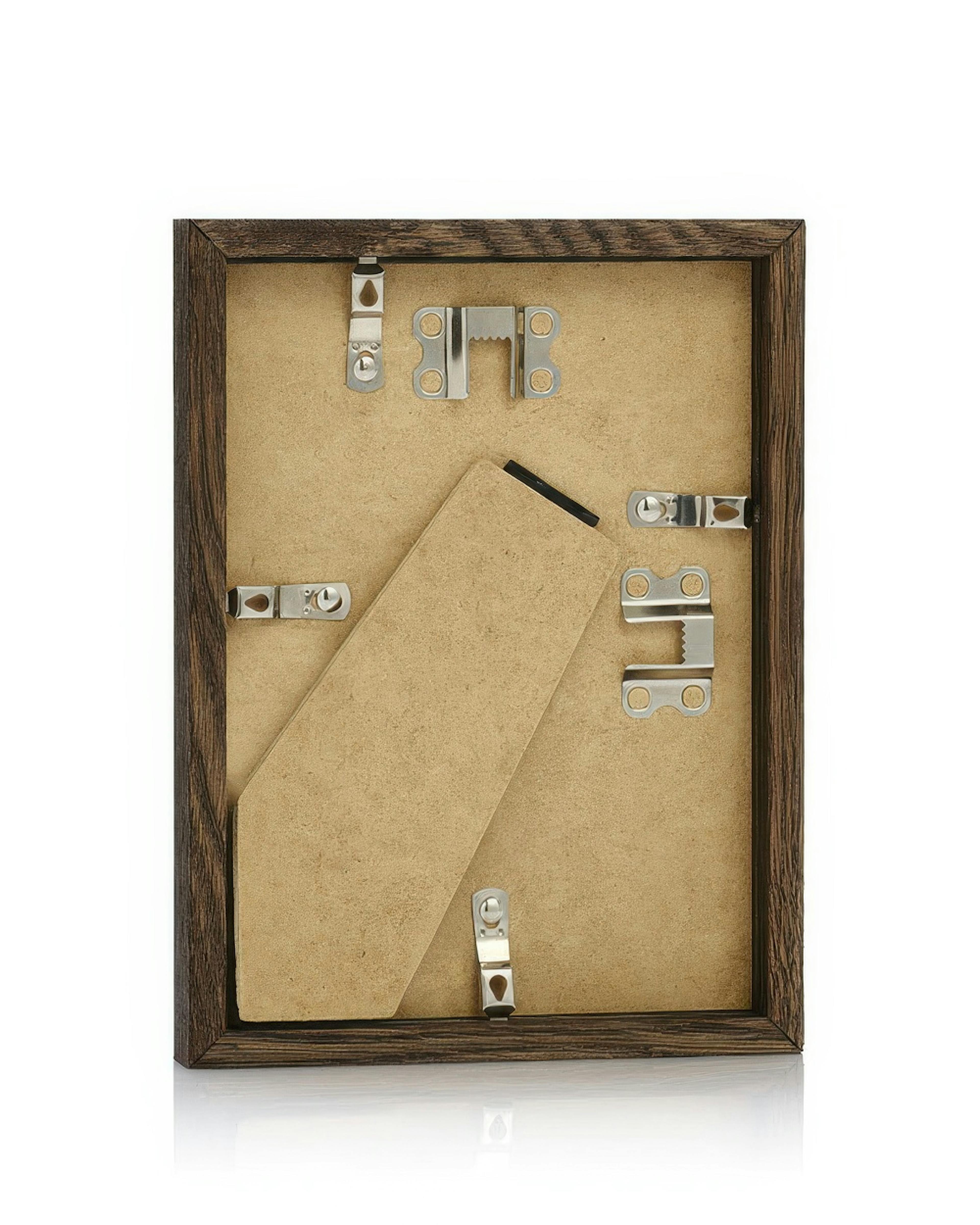 Dark wood frame 5" x 7" in thumbnail