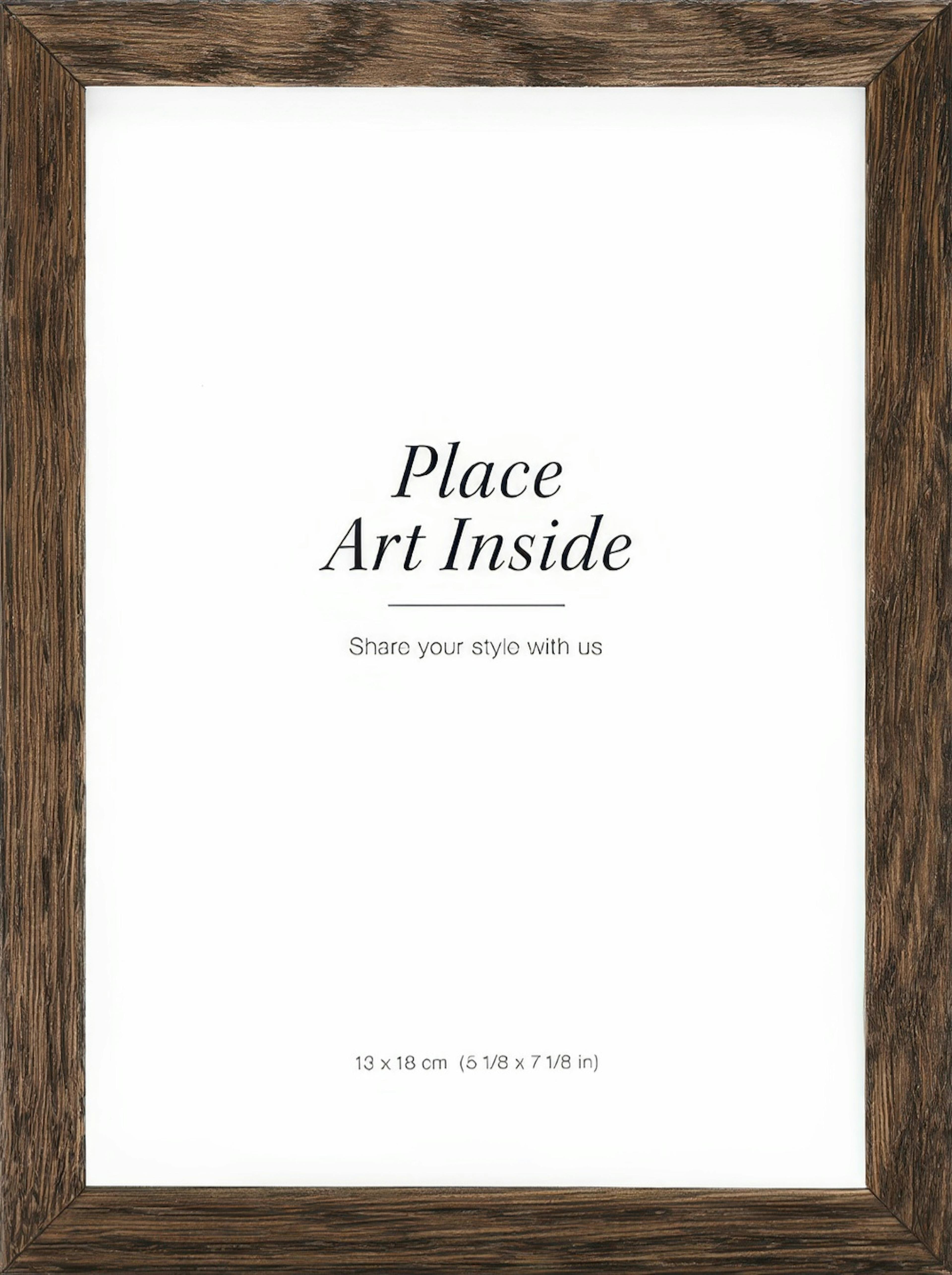Dark wood frame 0