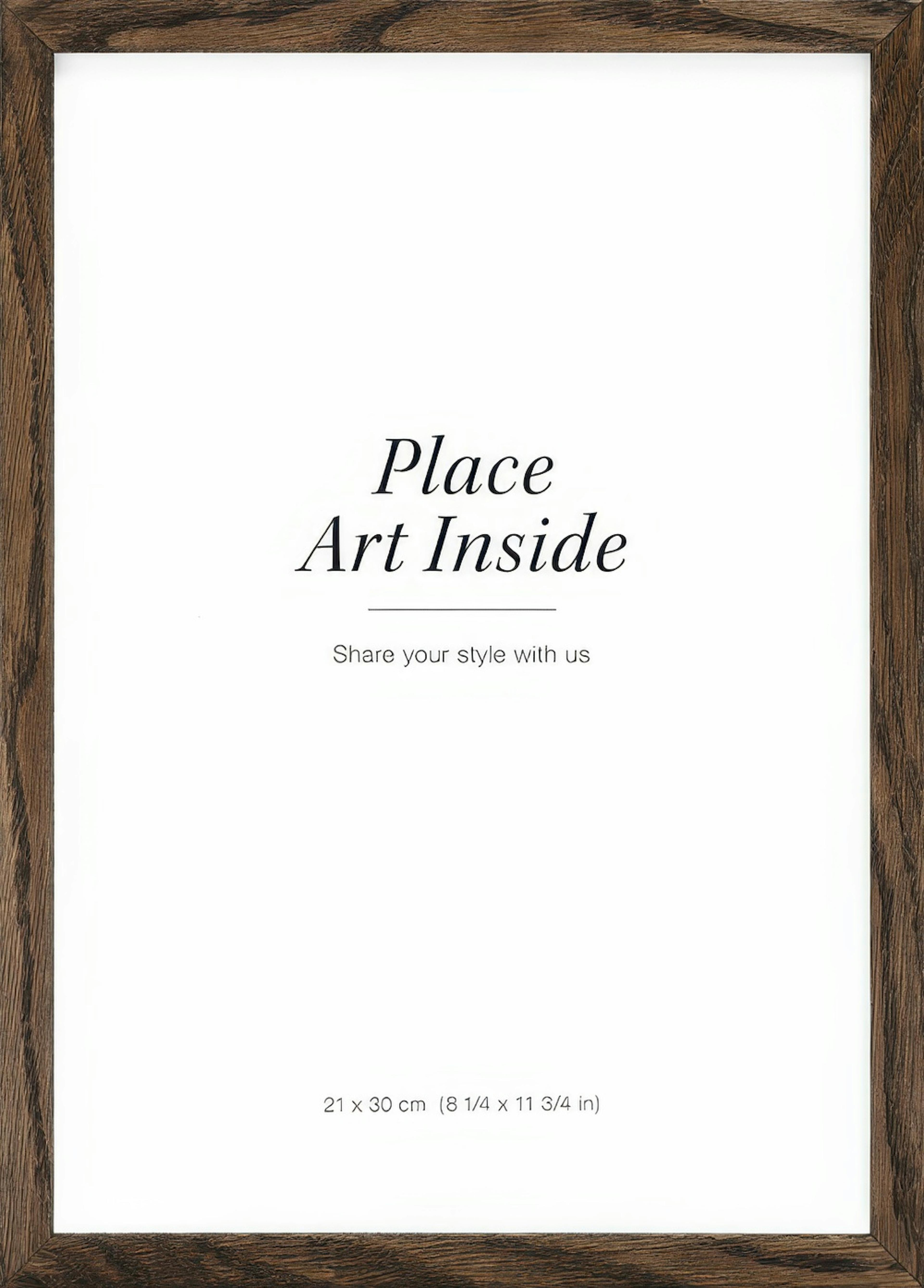 Dark wood frame 0