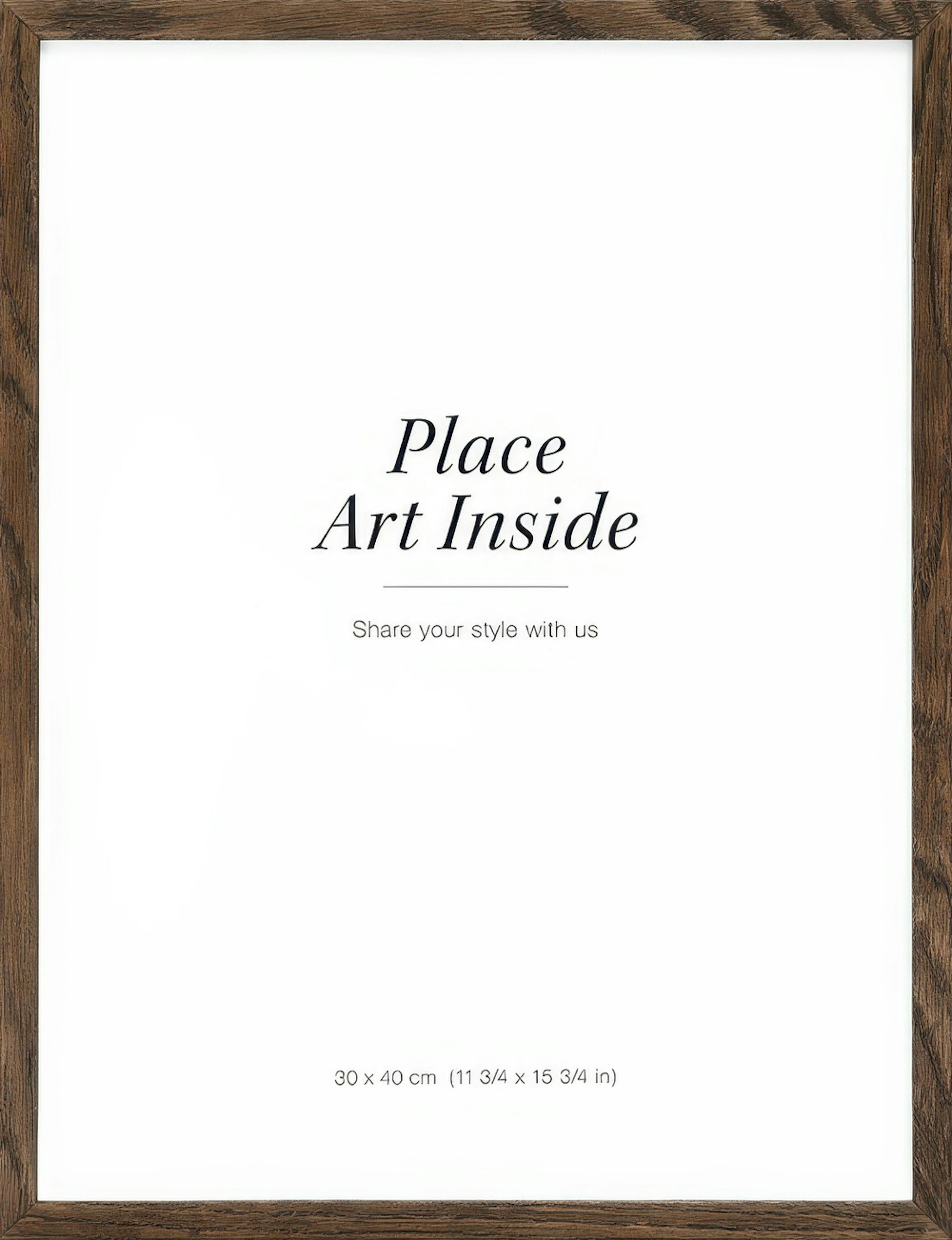 Dark wood frame 0