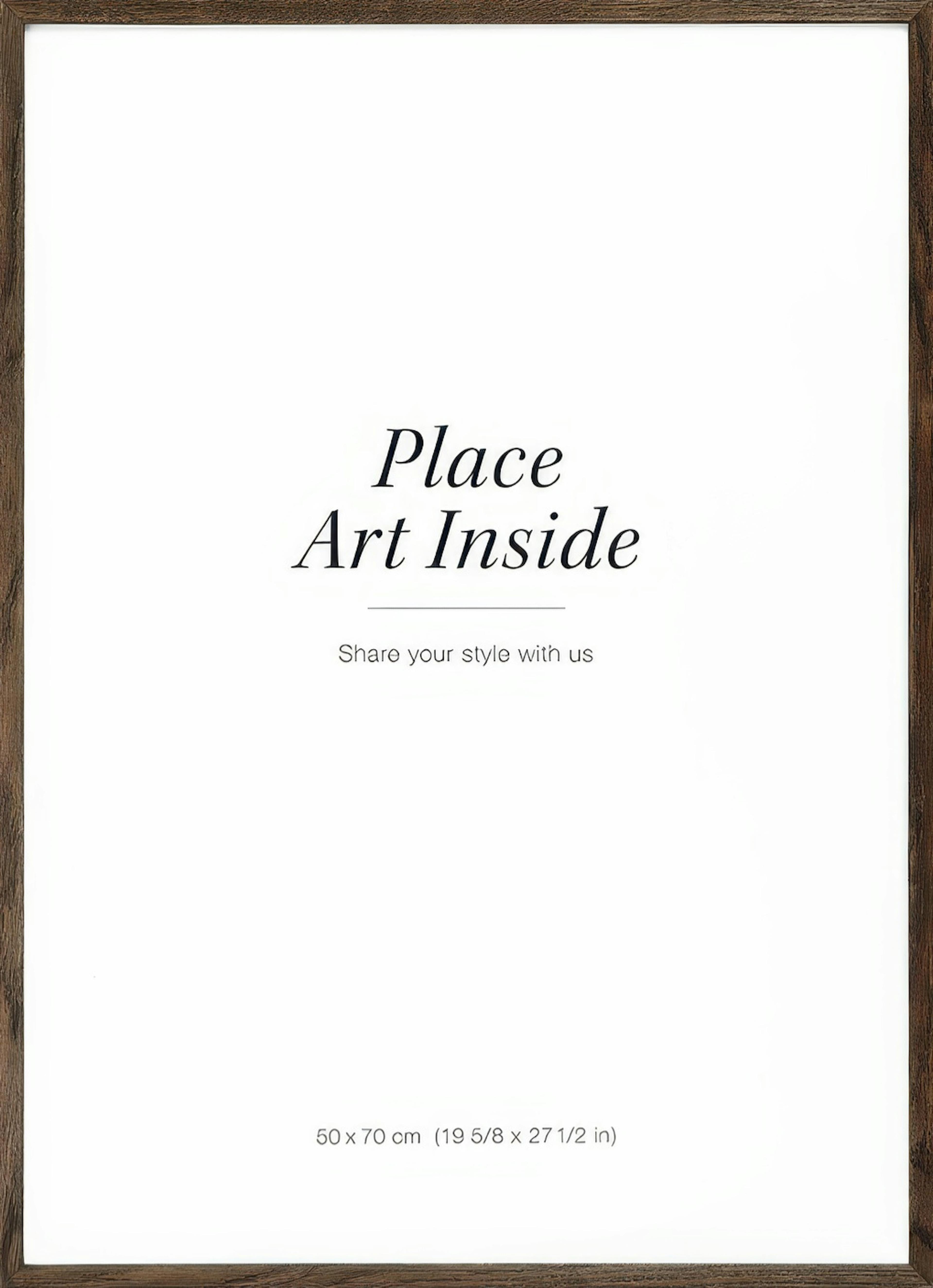 Dark wood frame 0