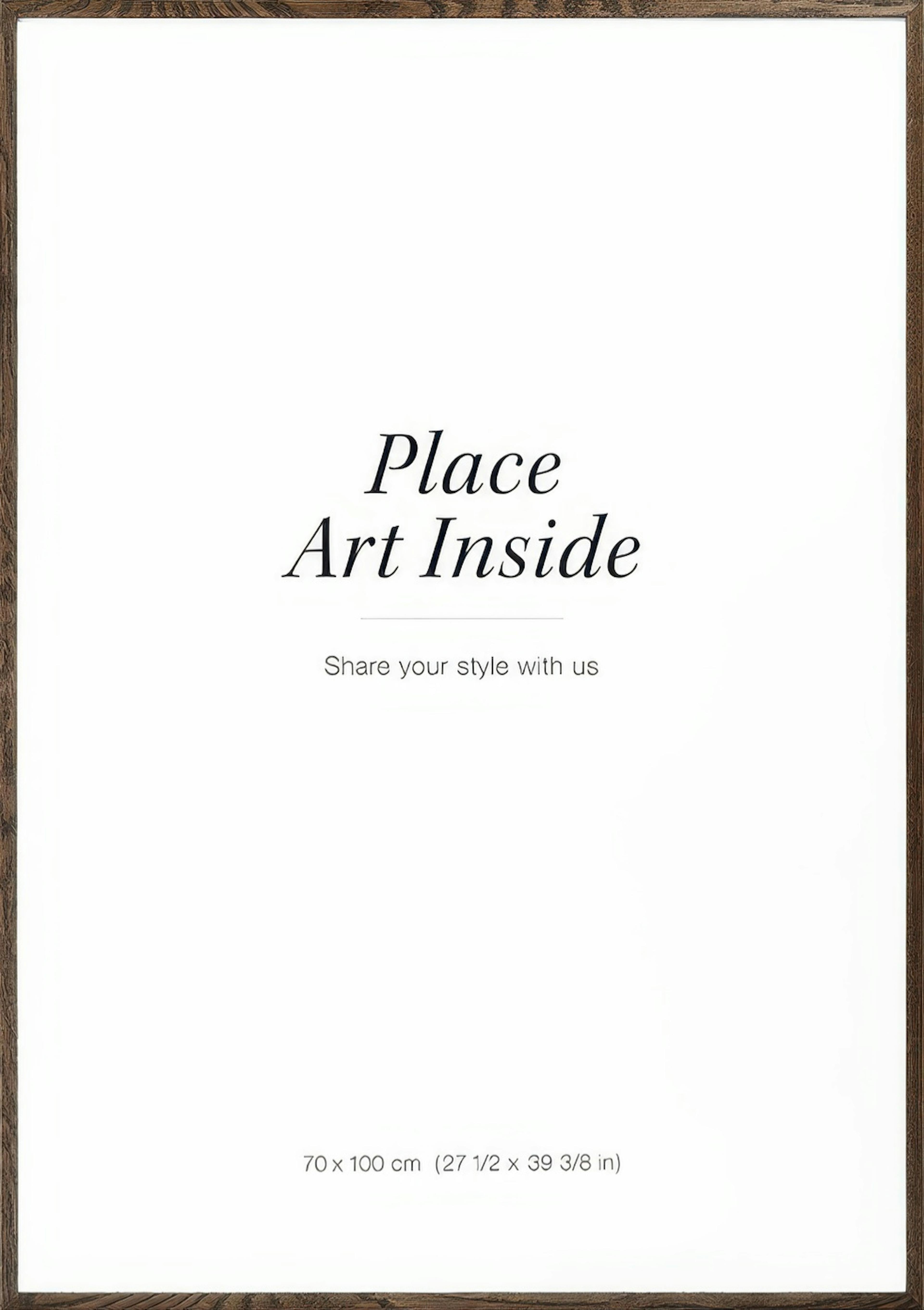 Dark wood frame 0