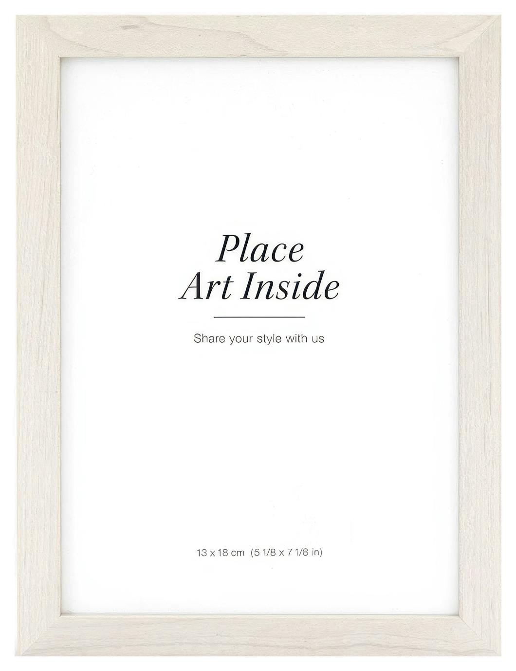 Lichte houten lijst 13x18 cm (13x18 cm) - Poster Store