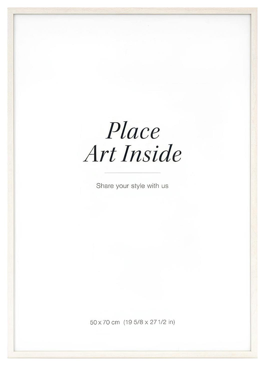 Light wood frame 50x70 cm (50x70 cm) - Poster Store High Quality Picture Frames