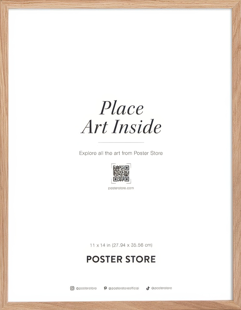 アートポスター　OAK　Art Frame　Pink × Overlap Pink Frames – Opposite Wall