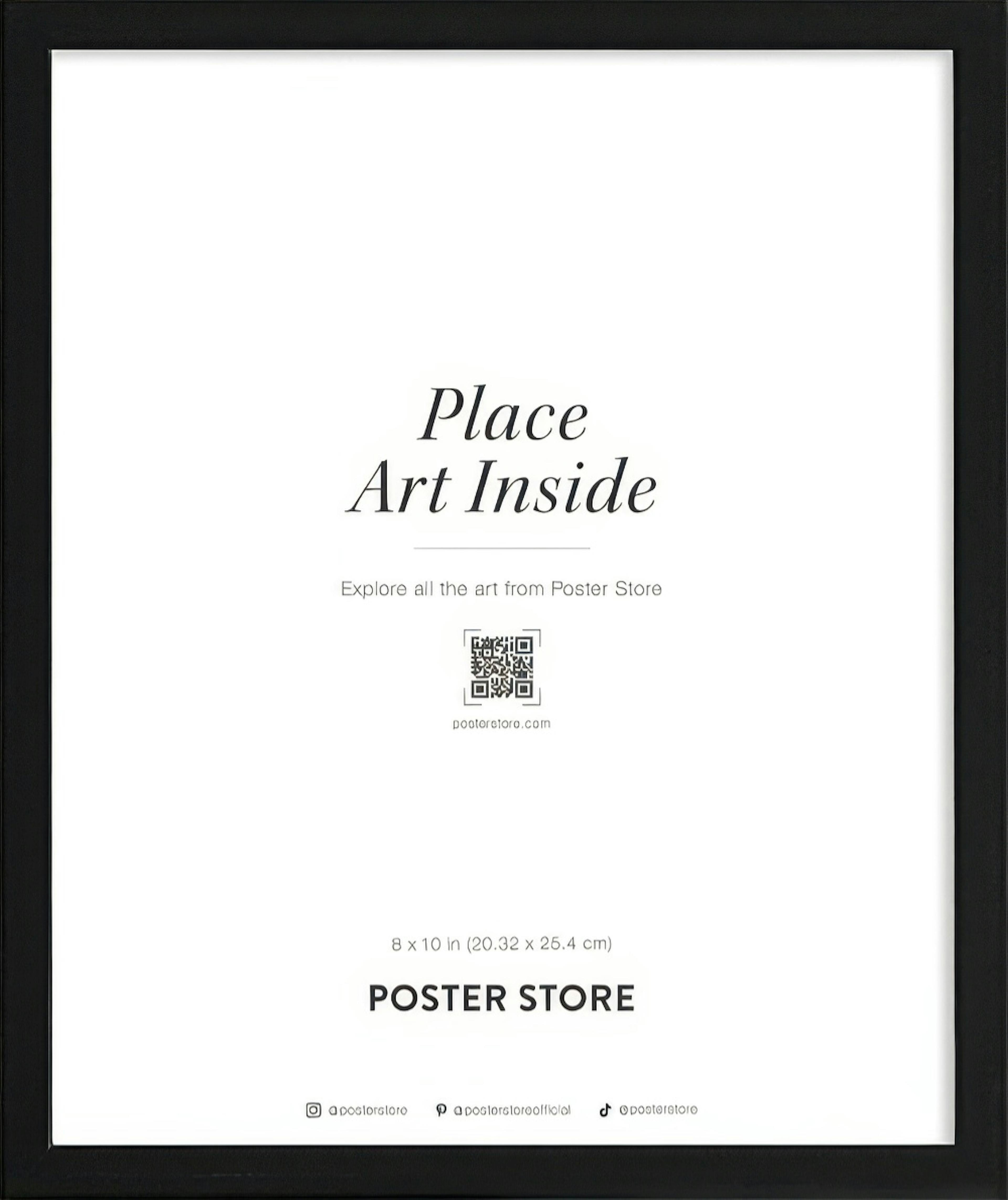 Black Wood Frame 8'x10' thumbnail