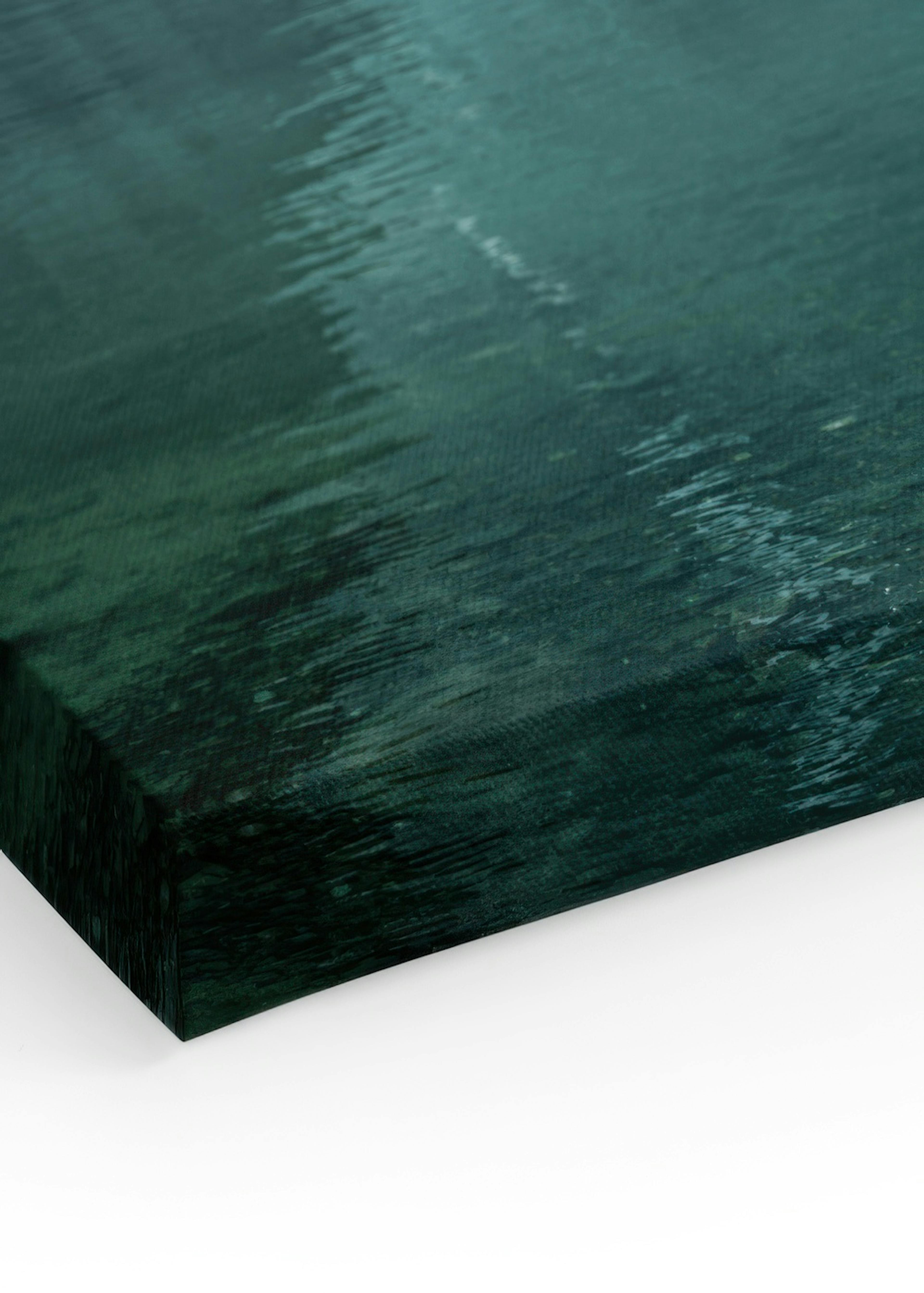 Canoes in the Lake Canvas print thumbnail