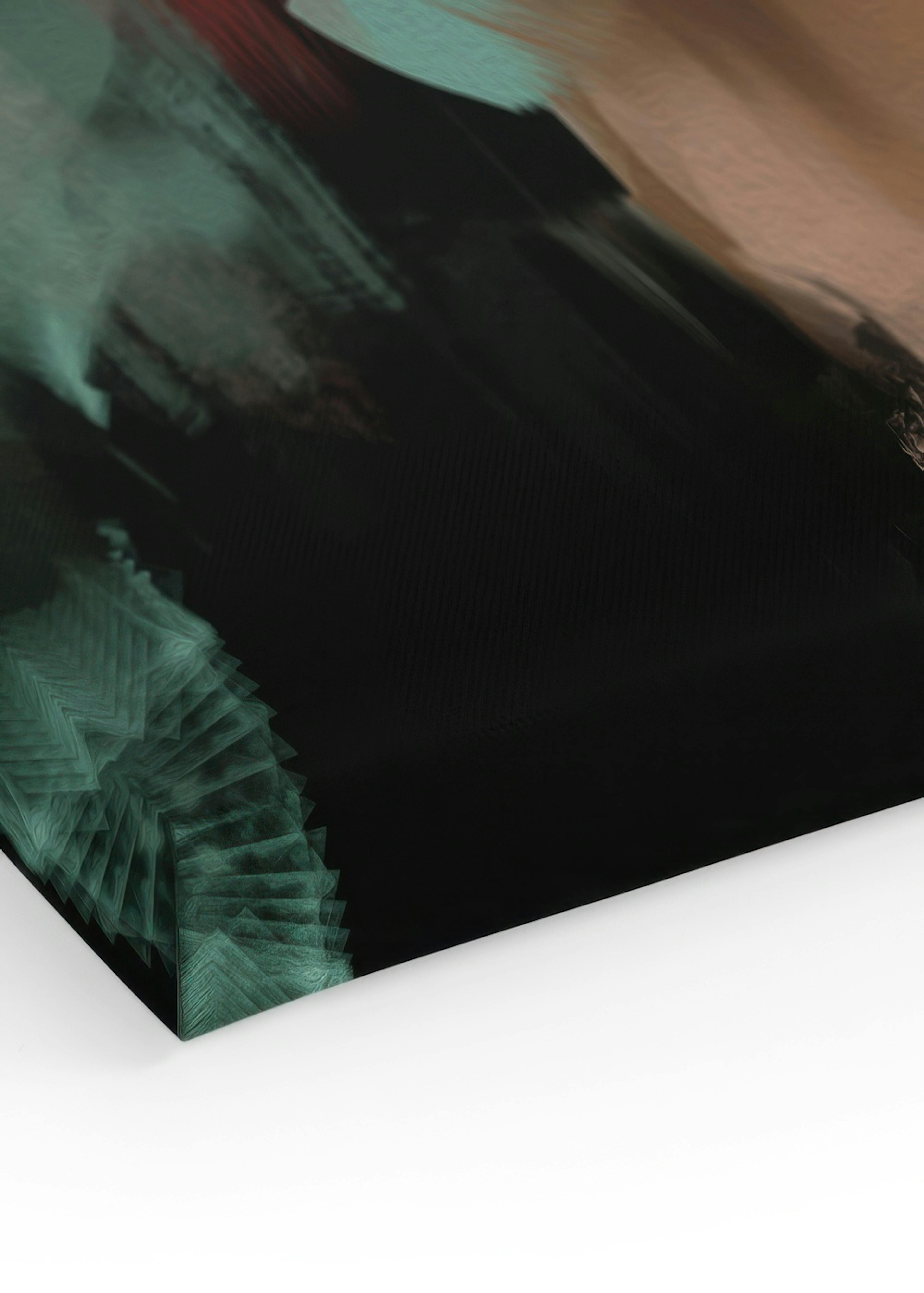 Green Kahlo Canvas print thumbnail