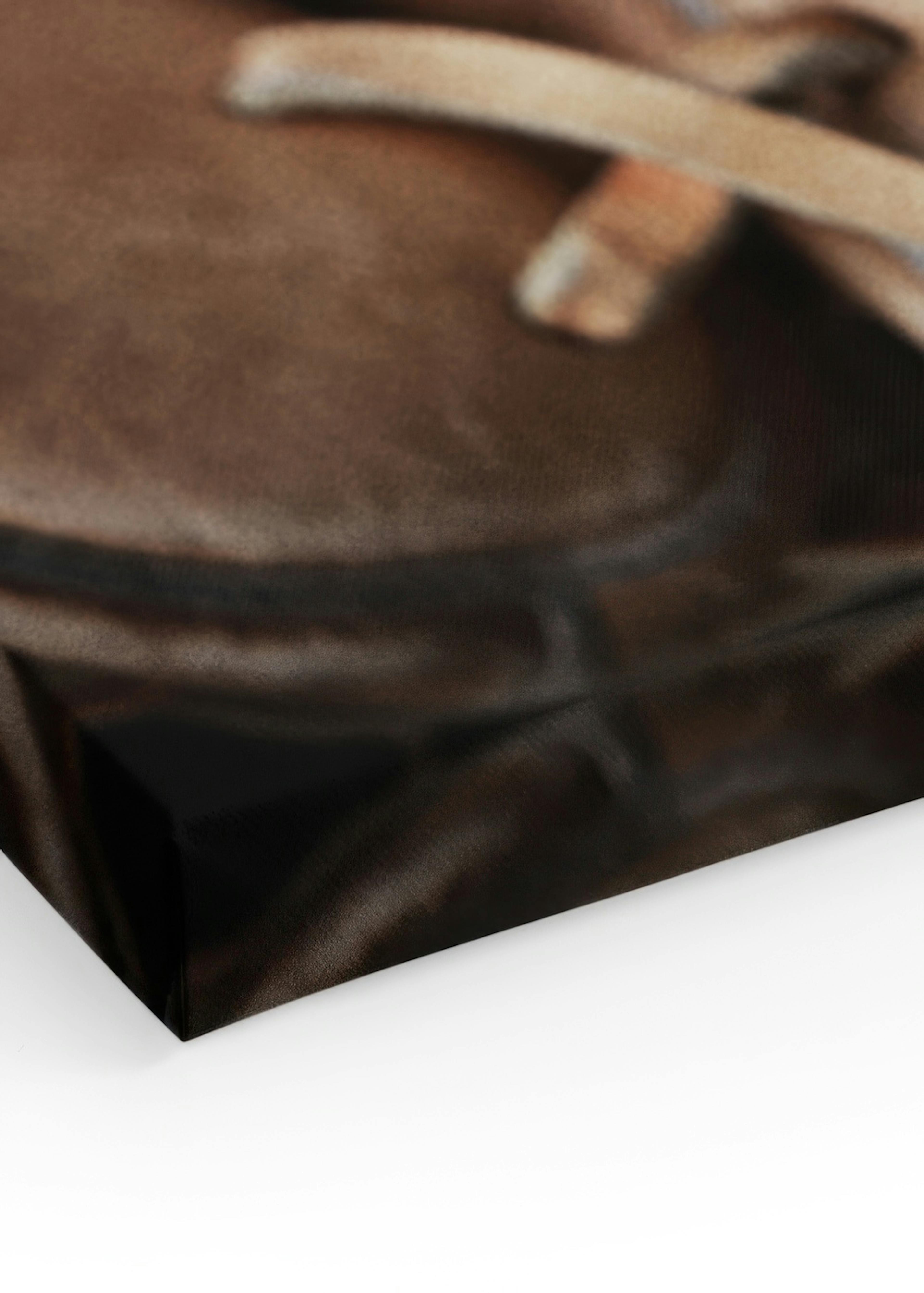 Baseball in Glove Canvas print thumbnail