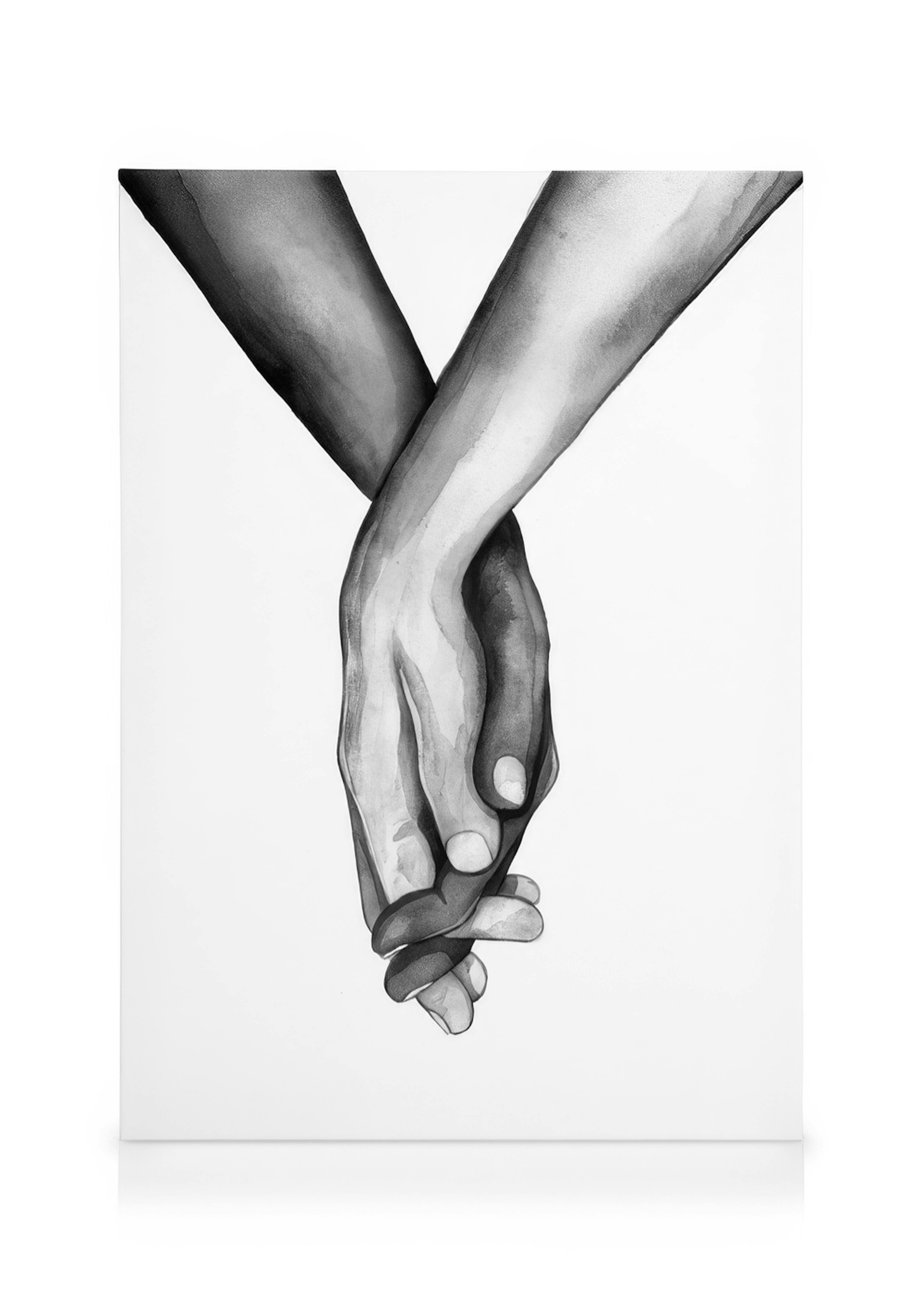 Holding Hands Stampa su tela 0