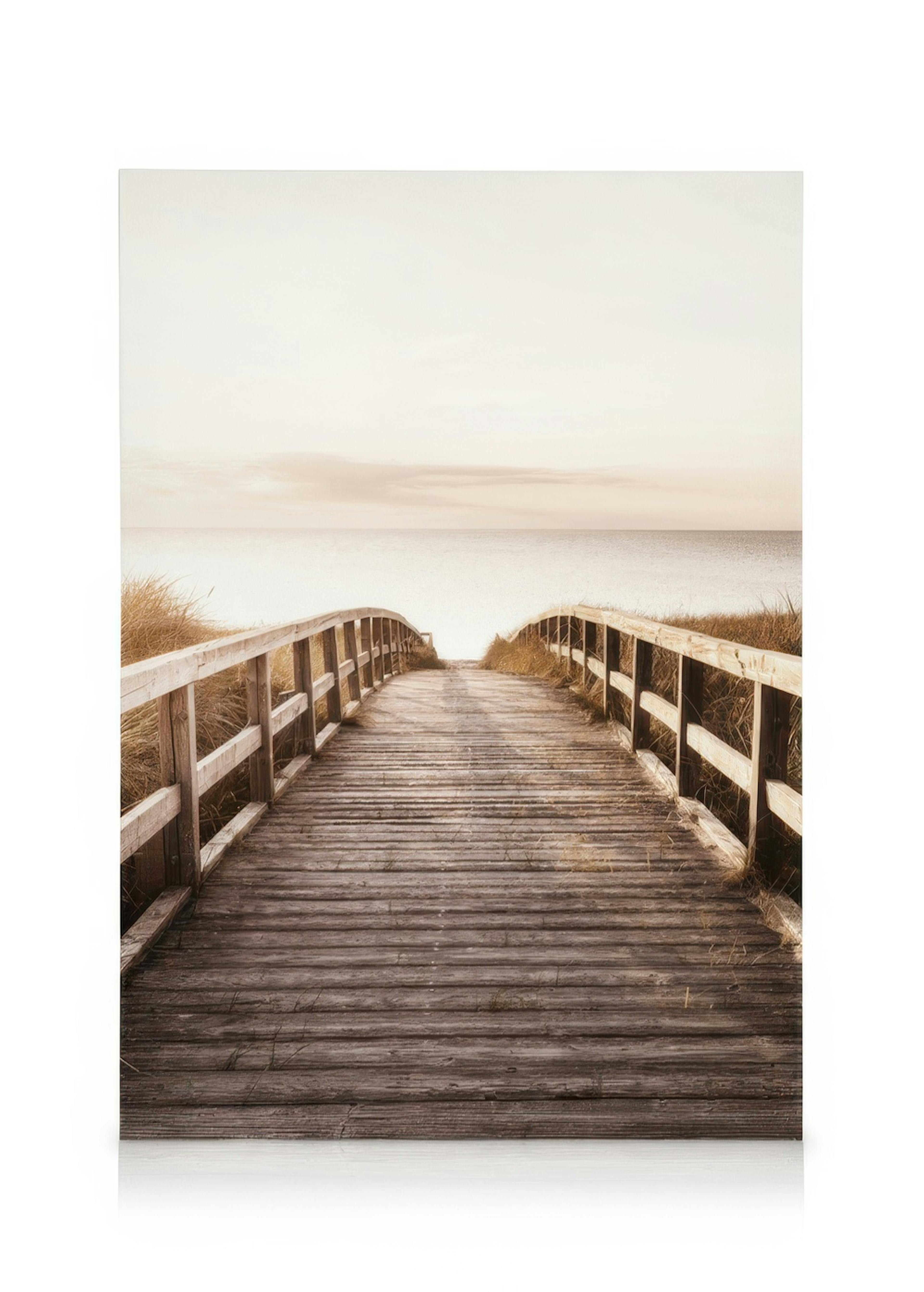 Chemin vers la Plage Toile 0