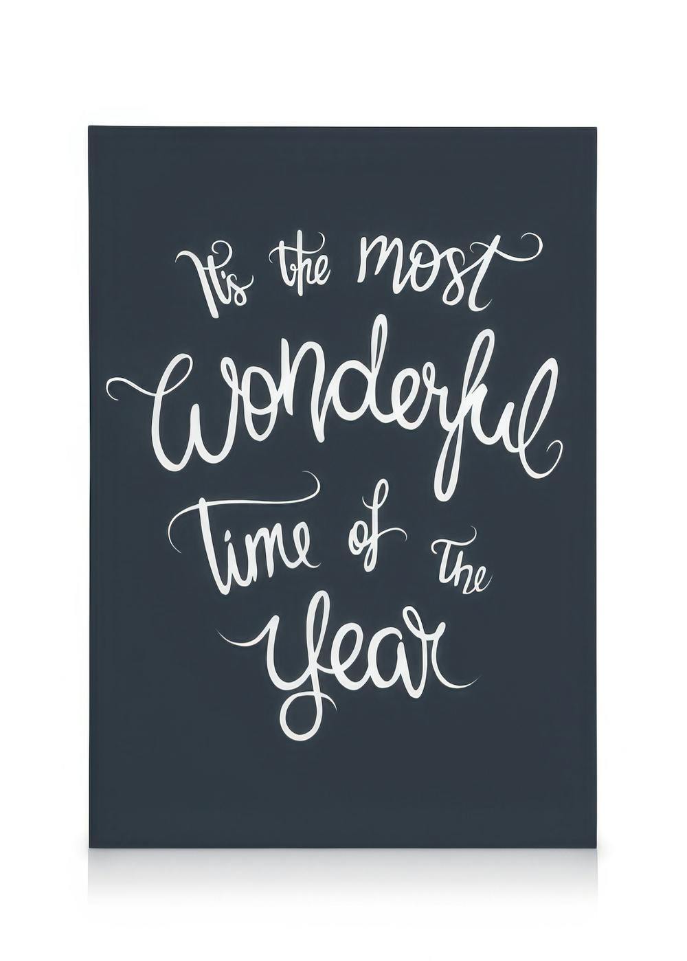 Canvastavlor - The Most Wonderful Time Canvas (50 x 70 cm - Ekram) - Poster Store