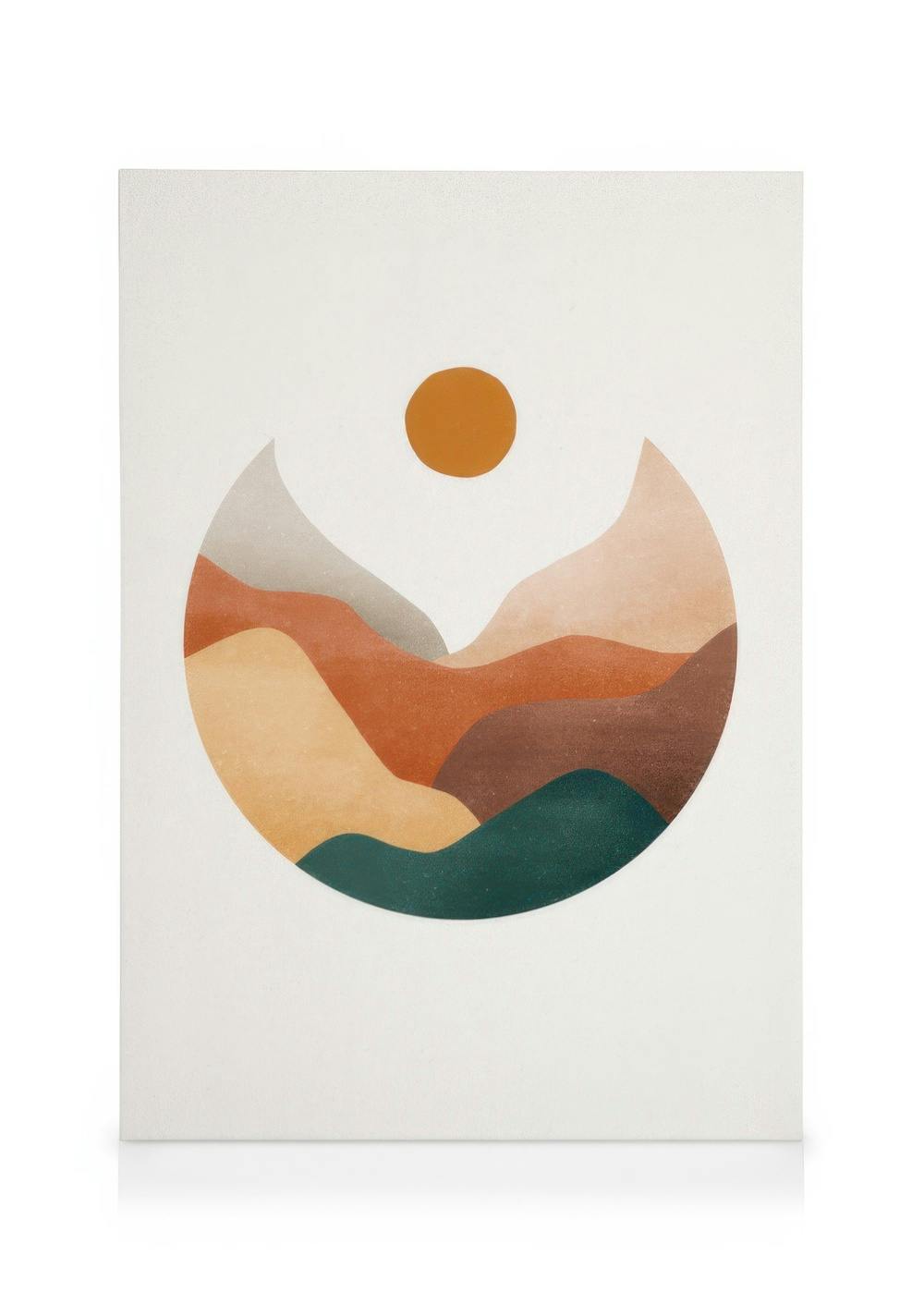 Earth Sphere Canvas print (50x70 cm) - Poster Store