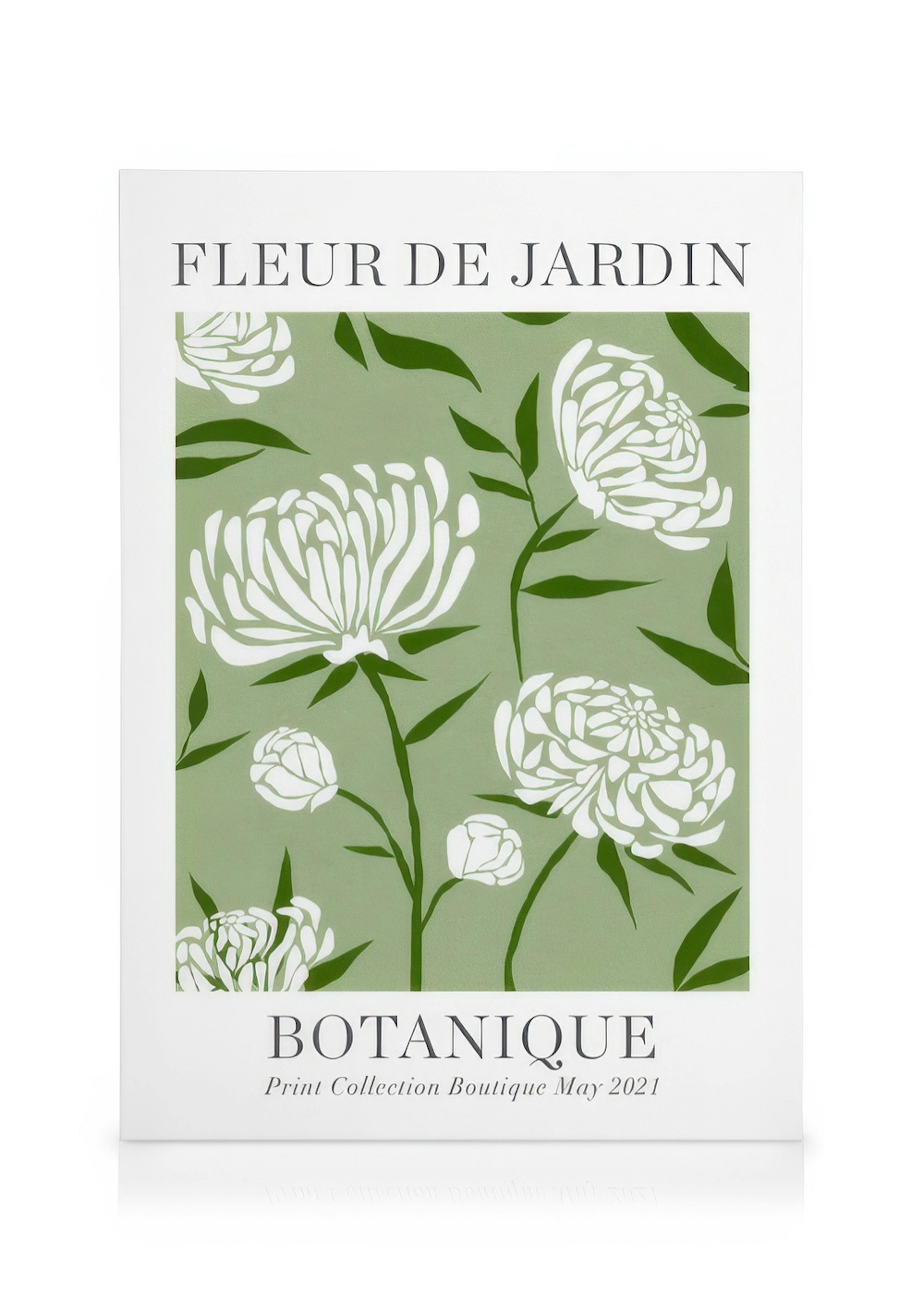 Fleur de Jardin Botanique Stampa su tela 0