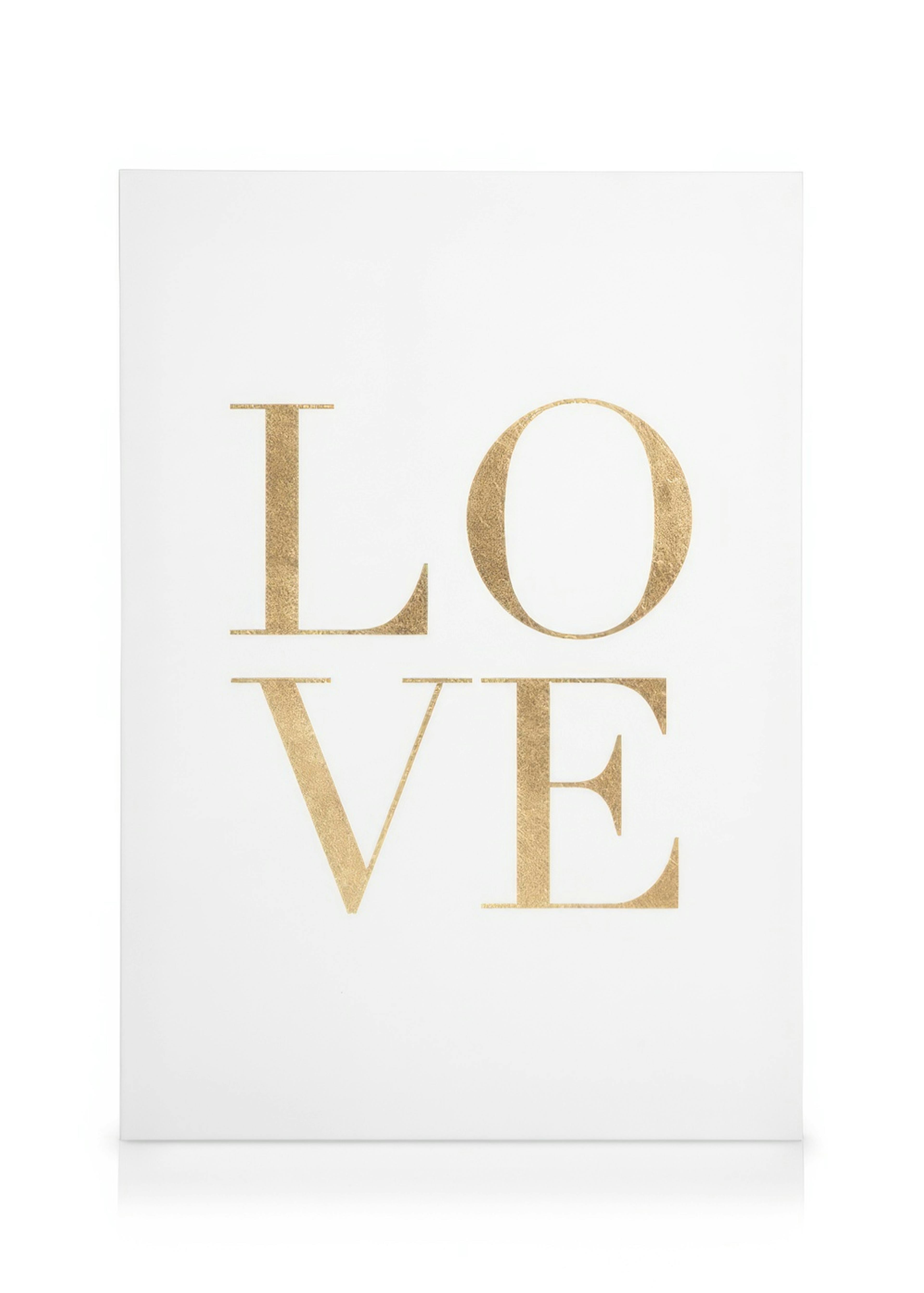 Amore Dorato Stampa su tela 0