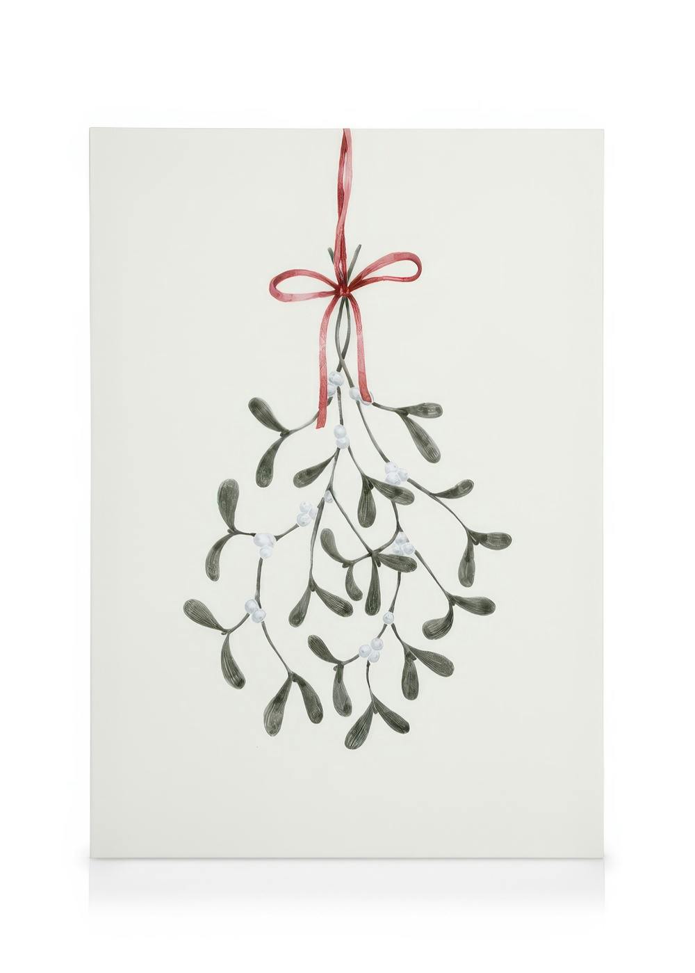 Canvas Prints - Under the Mistletoe Canvas print (50x70 cm - Oak Frame) - Poster Store