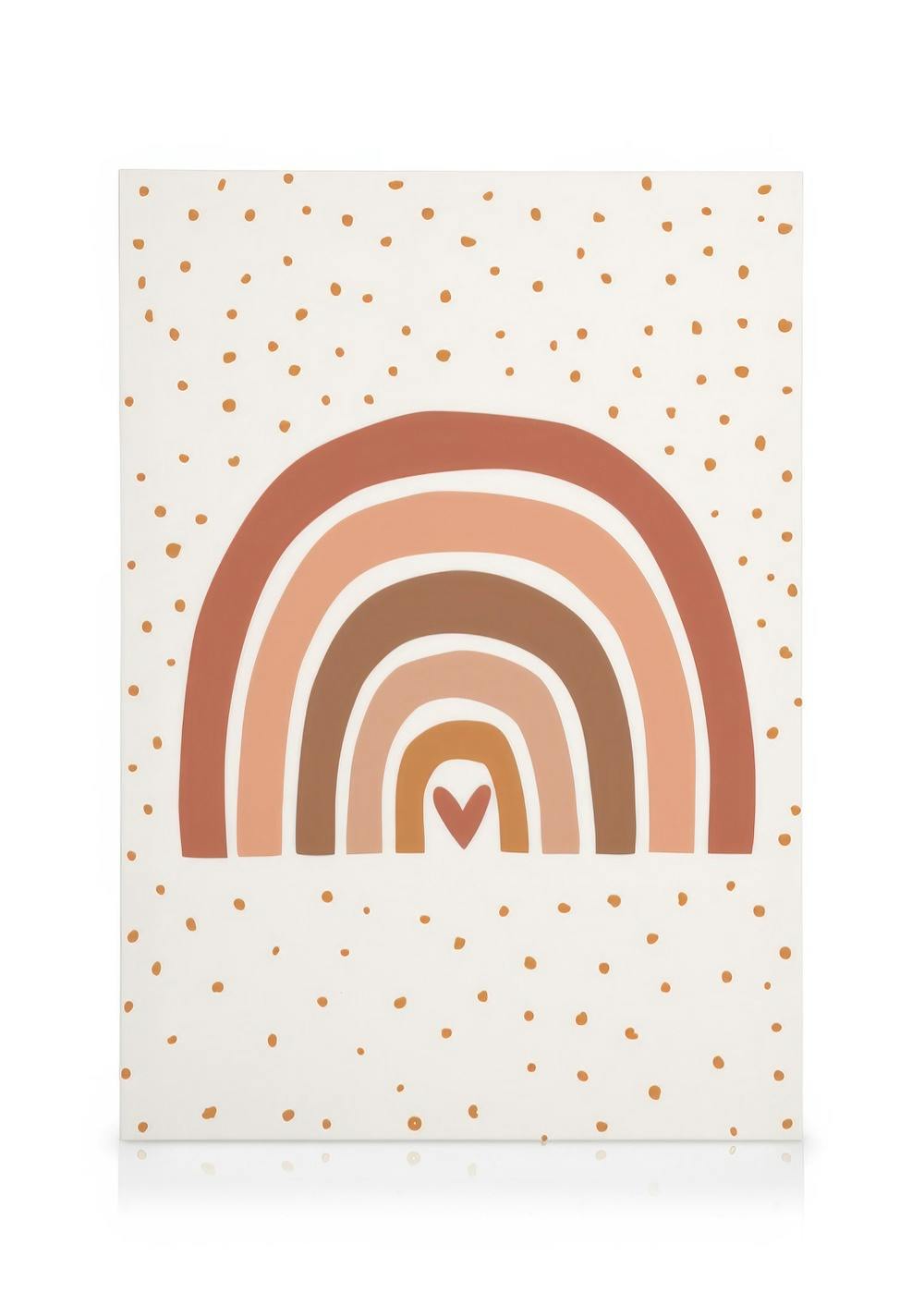 Obraz Serce Tęczy (50x70 cm) - Poster Store