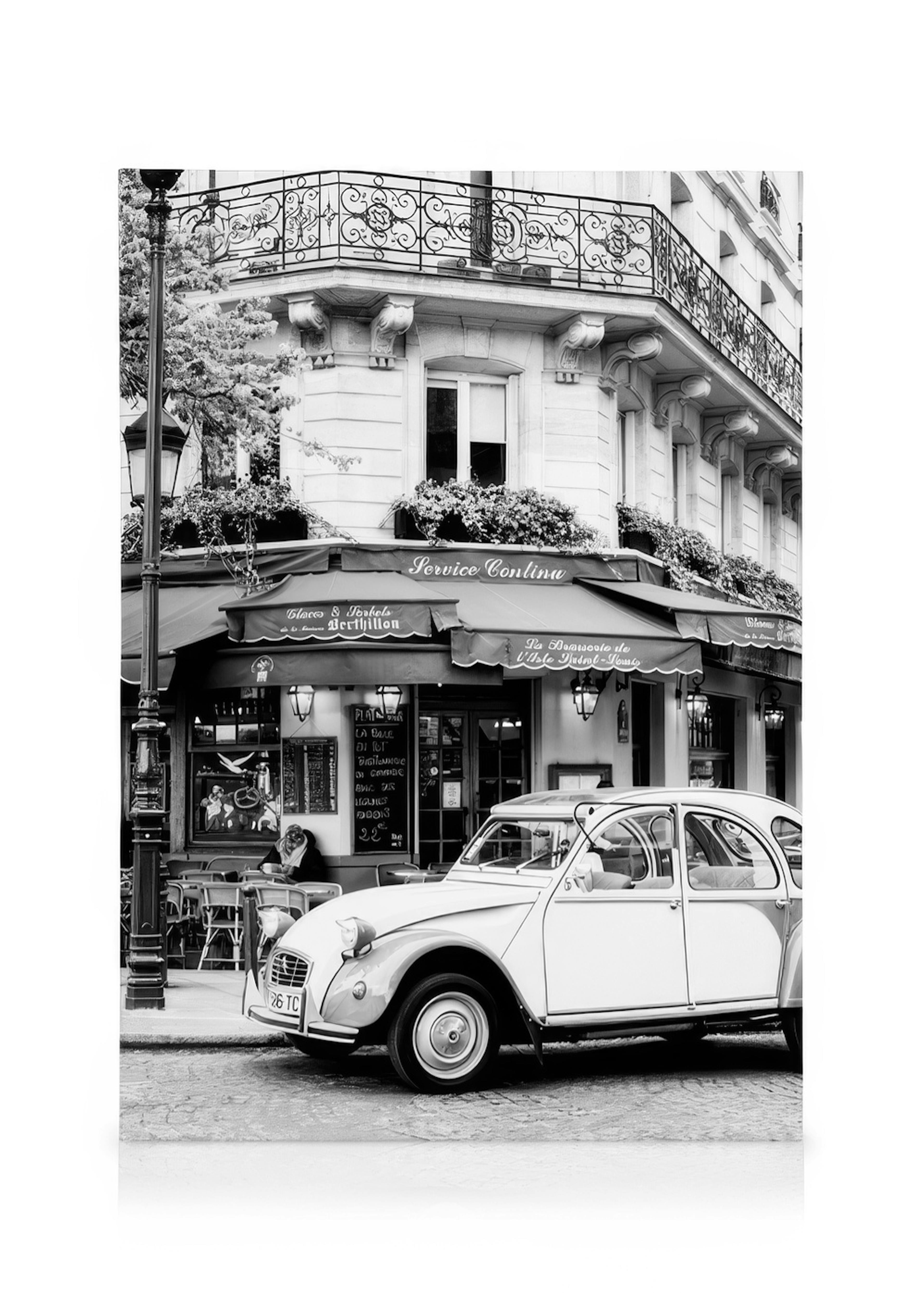 Paris Corner Canvas print 0