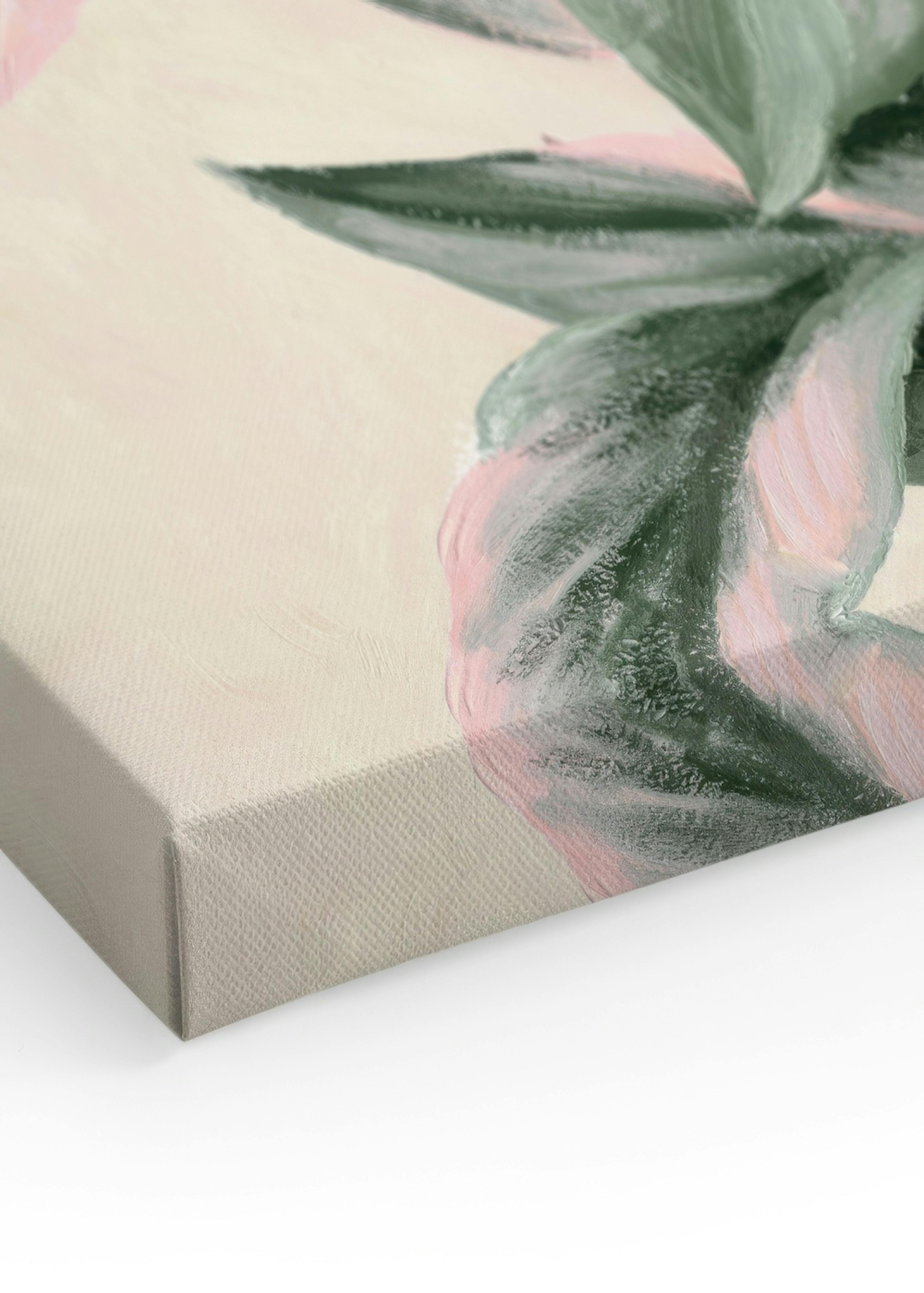 Pflanze in Acryloptik Leinwand thumbnail