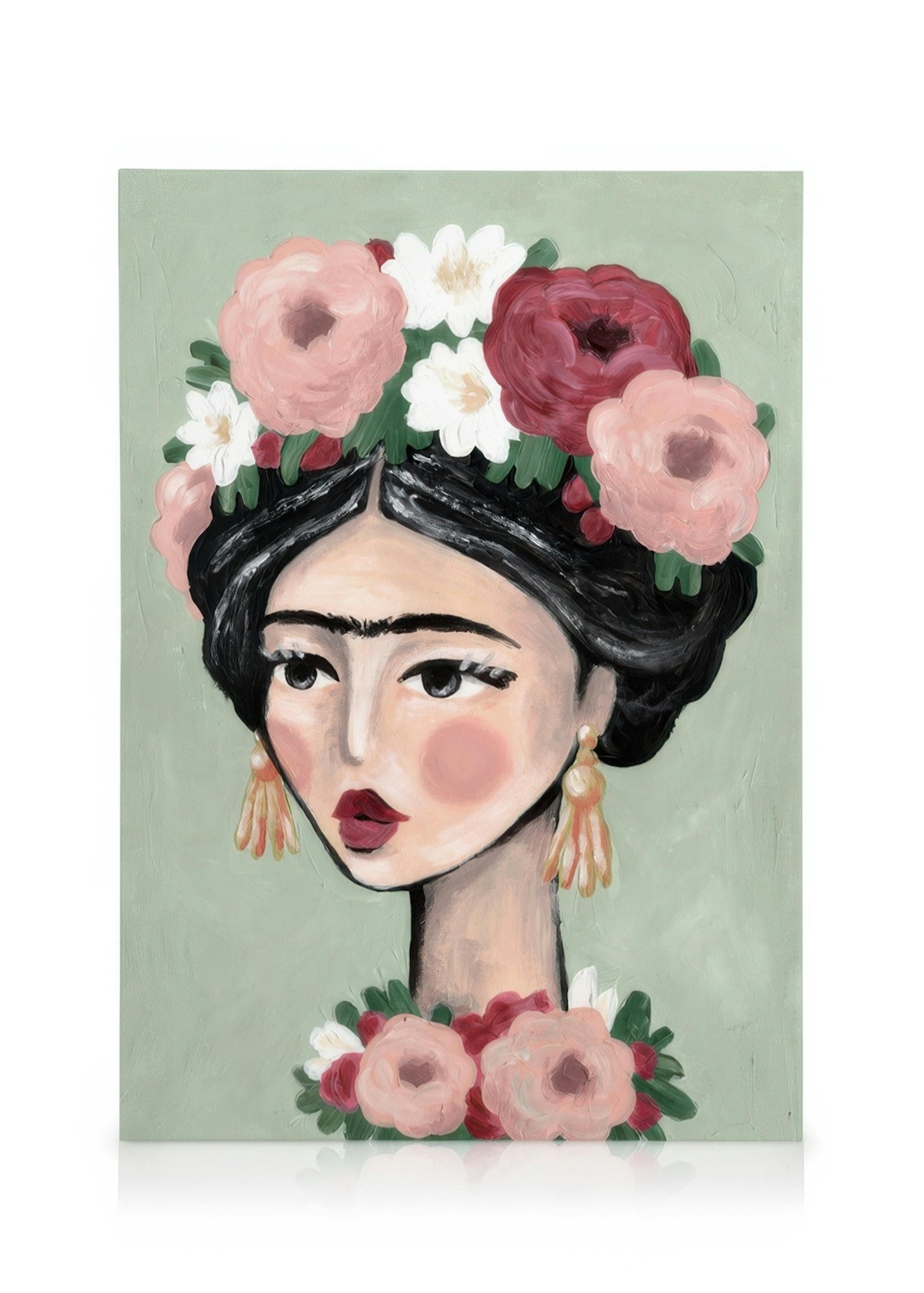 Frida Kahlo Painting Canvas print 0
