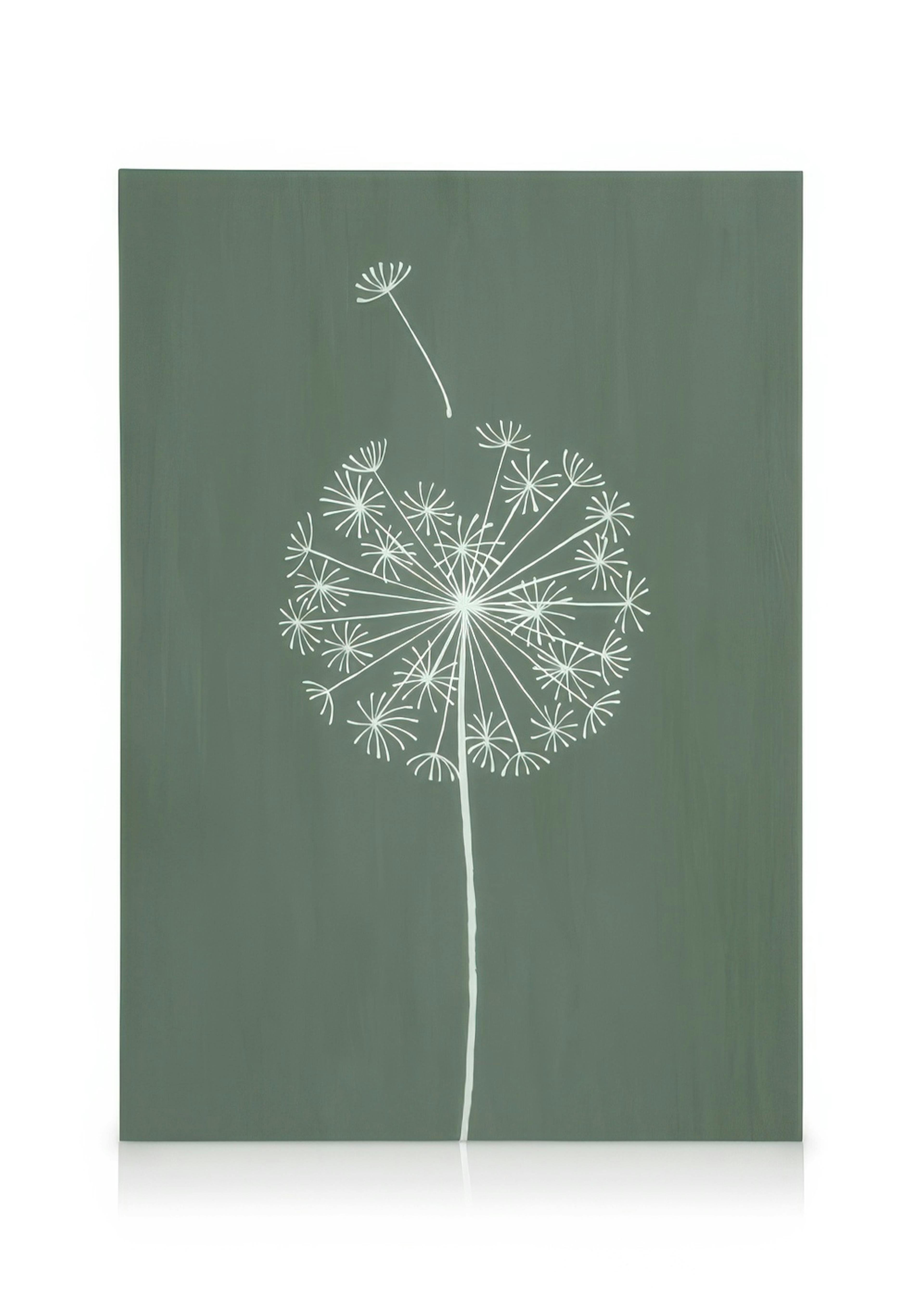 Pissenlit Vert Toile 0