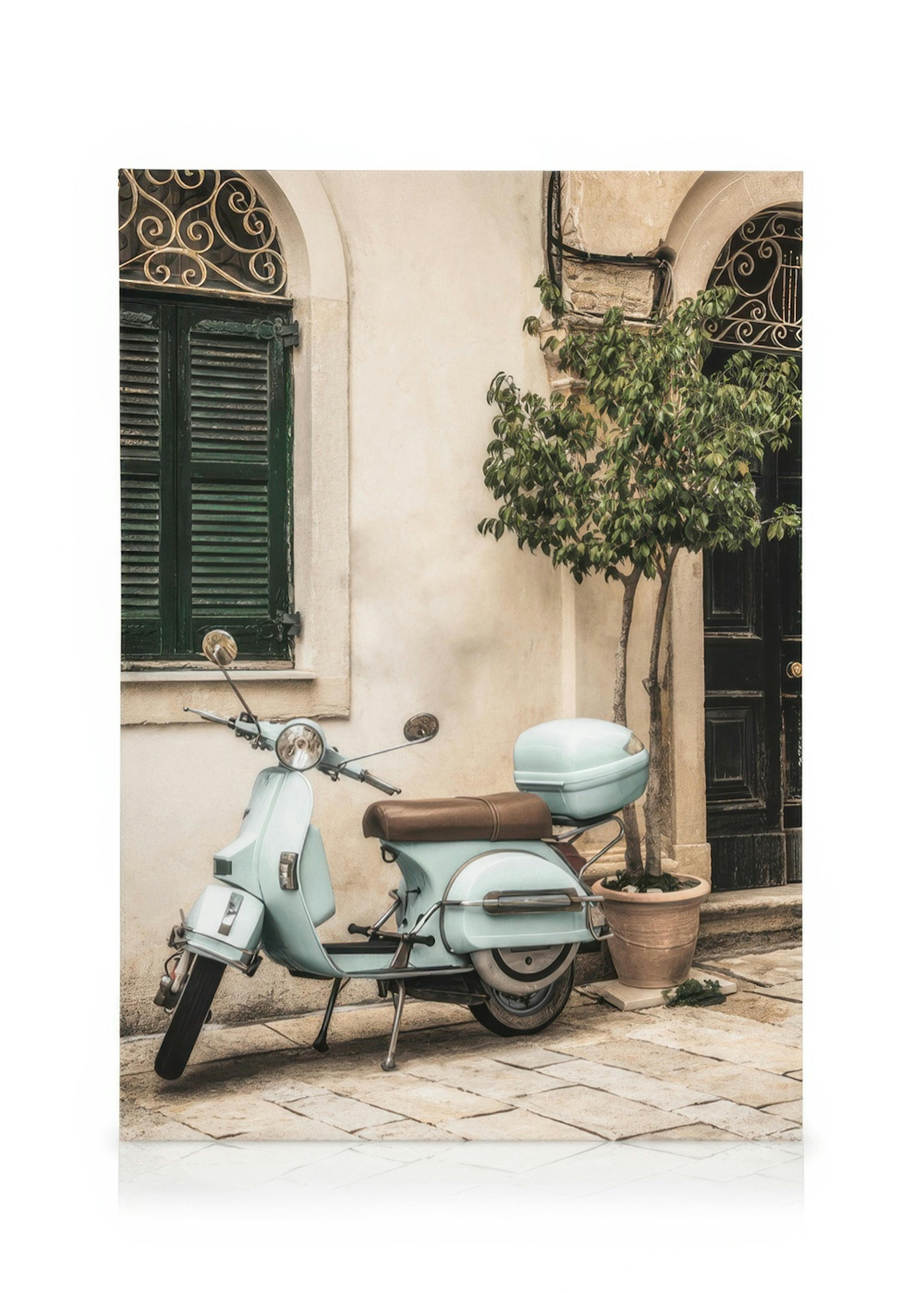 Italy Vespa Leinwand 0
