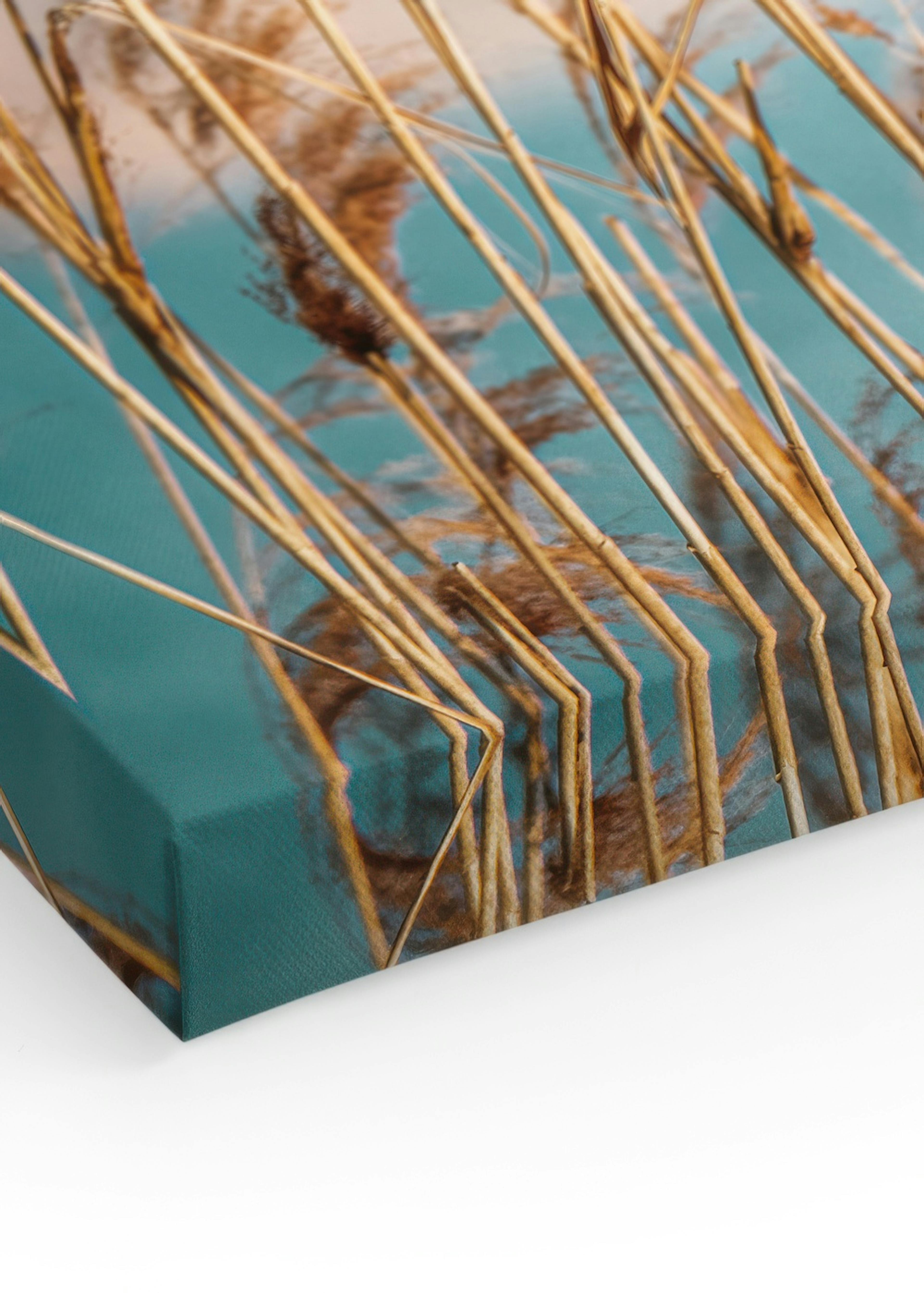 Reeds by the Lake Leinwand thumbnail