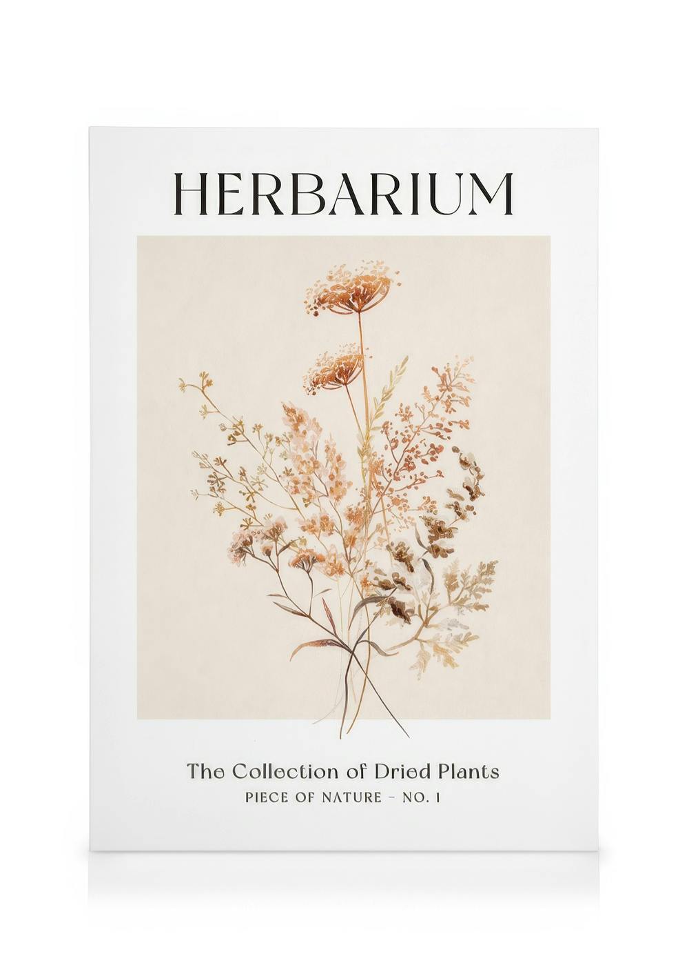 Piece of Nature No1 Lerretsbilde (30x40 cm - Eikeramme) - Poster Store