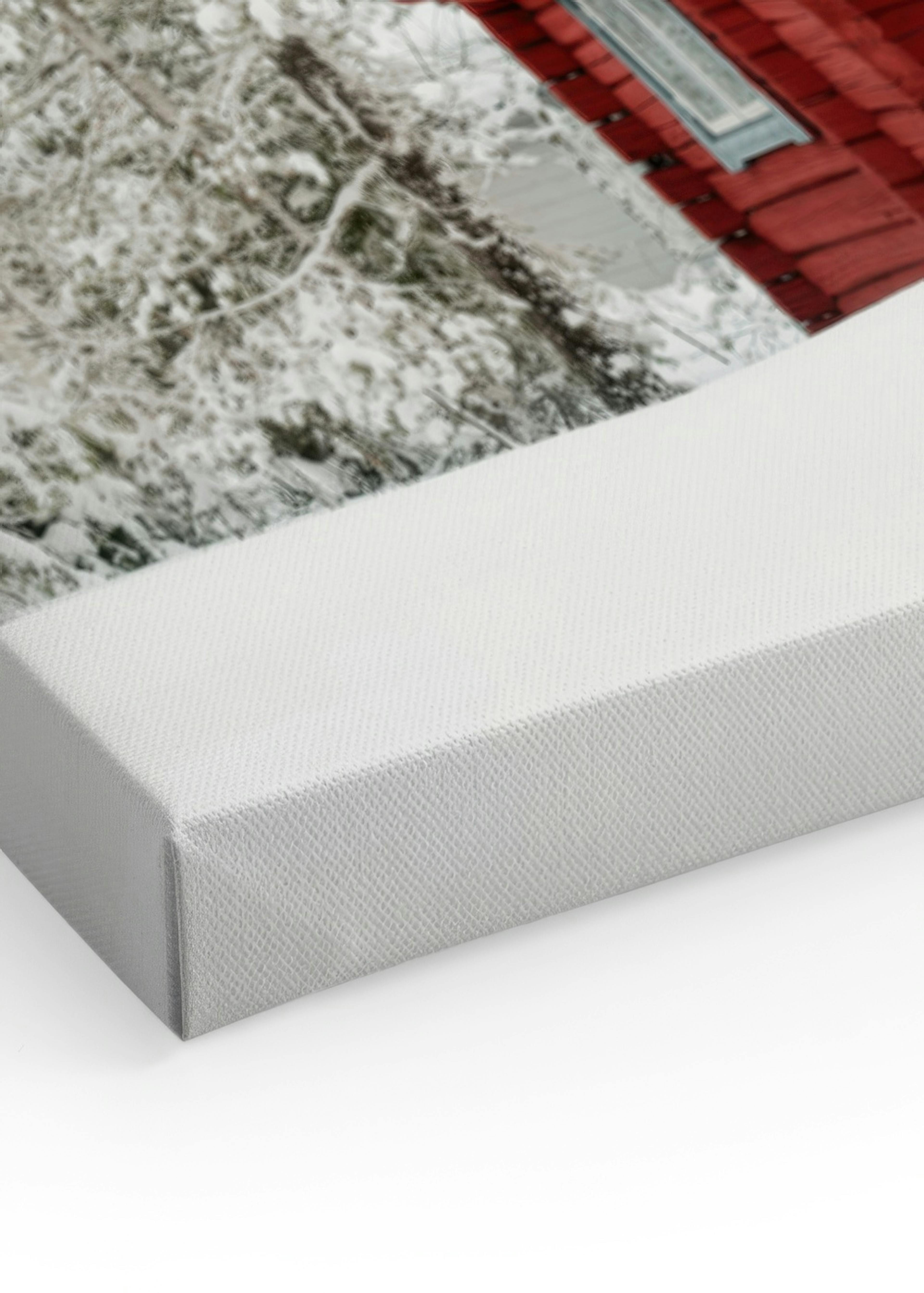 Red Holiday Cabin Toile thumbnail