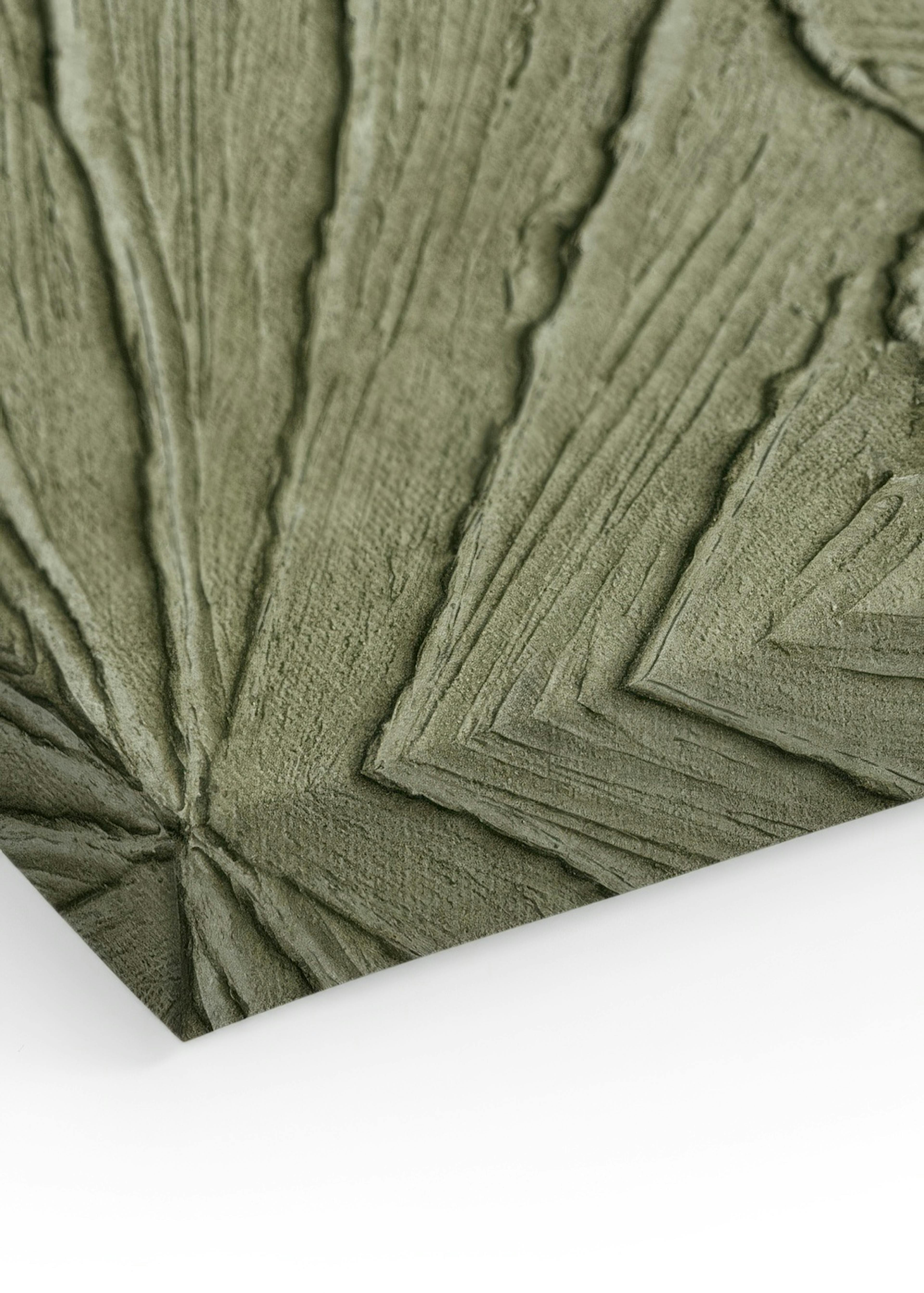 Green Botanical Texture Stampa su Tela thumbnail