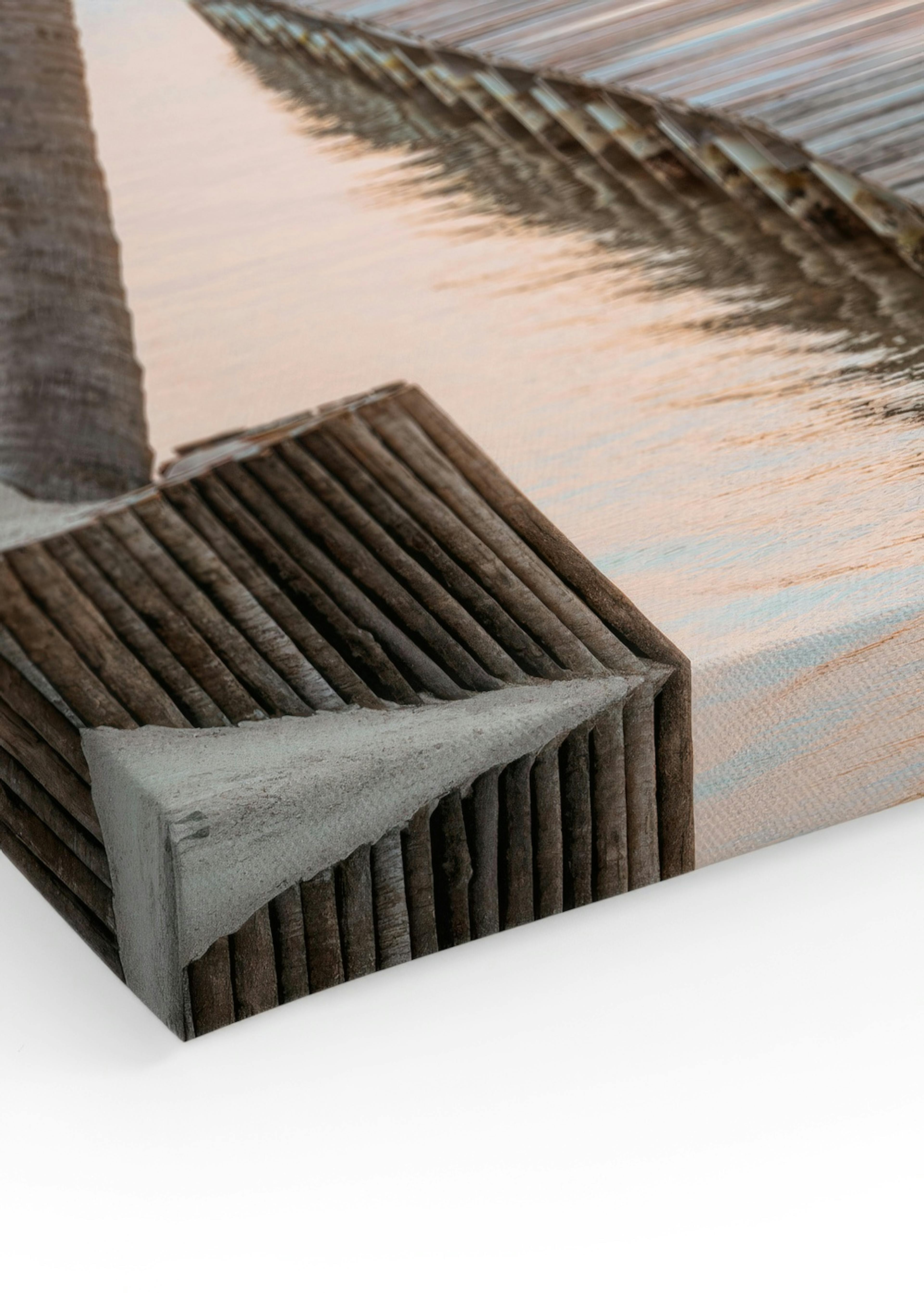 Tropical Jetty Canvas print thumbnail
