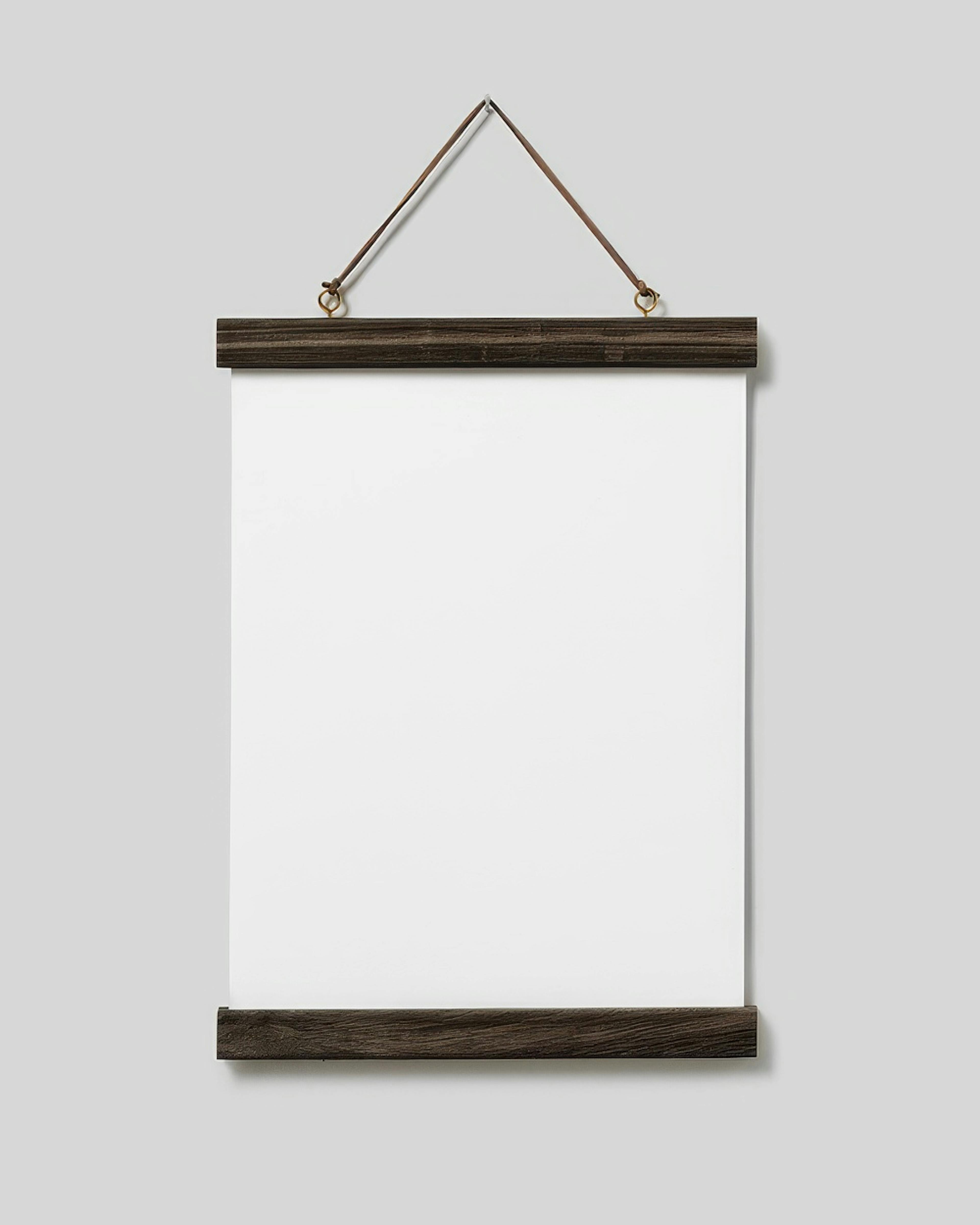 Chêne foncé Porte-affiche 22 cm, Fermeture Magnétique thumbnail