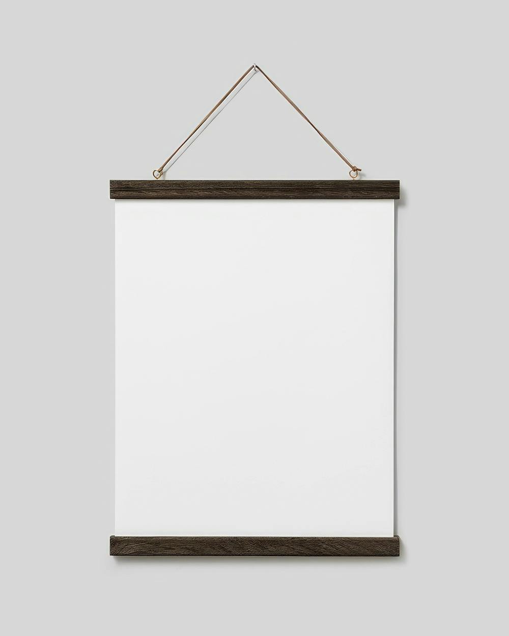 Donkere eik Posterhänger 31 cm, Magneetsluiting (31 cm) - Poster Store