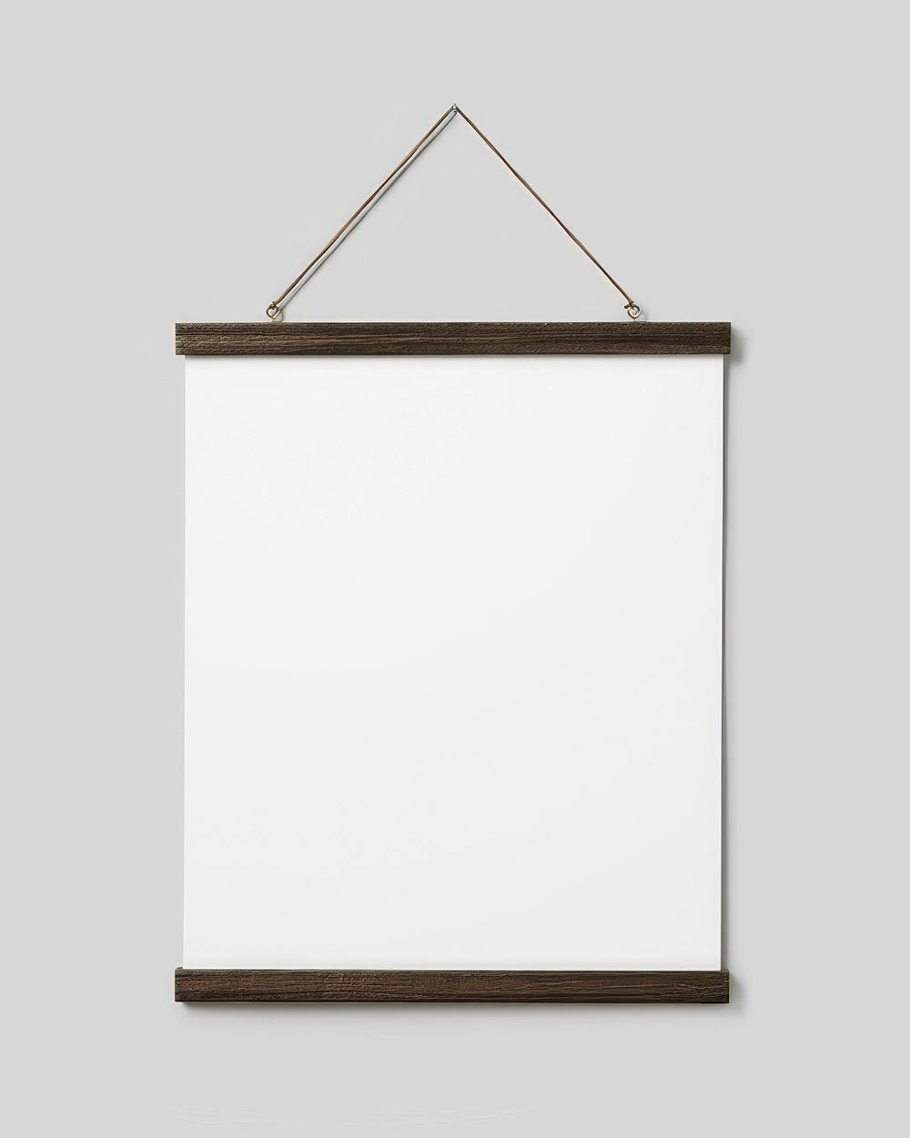 Donkere eik Posterhänger 41 cm, Magneetsluiting (41 cm) - Poster Store