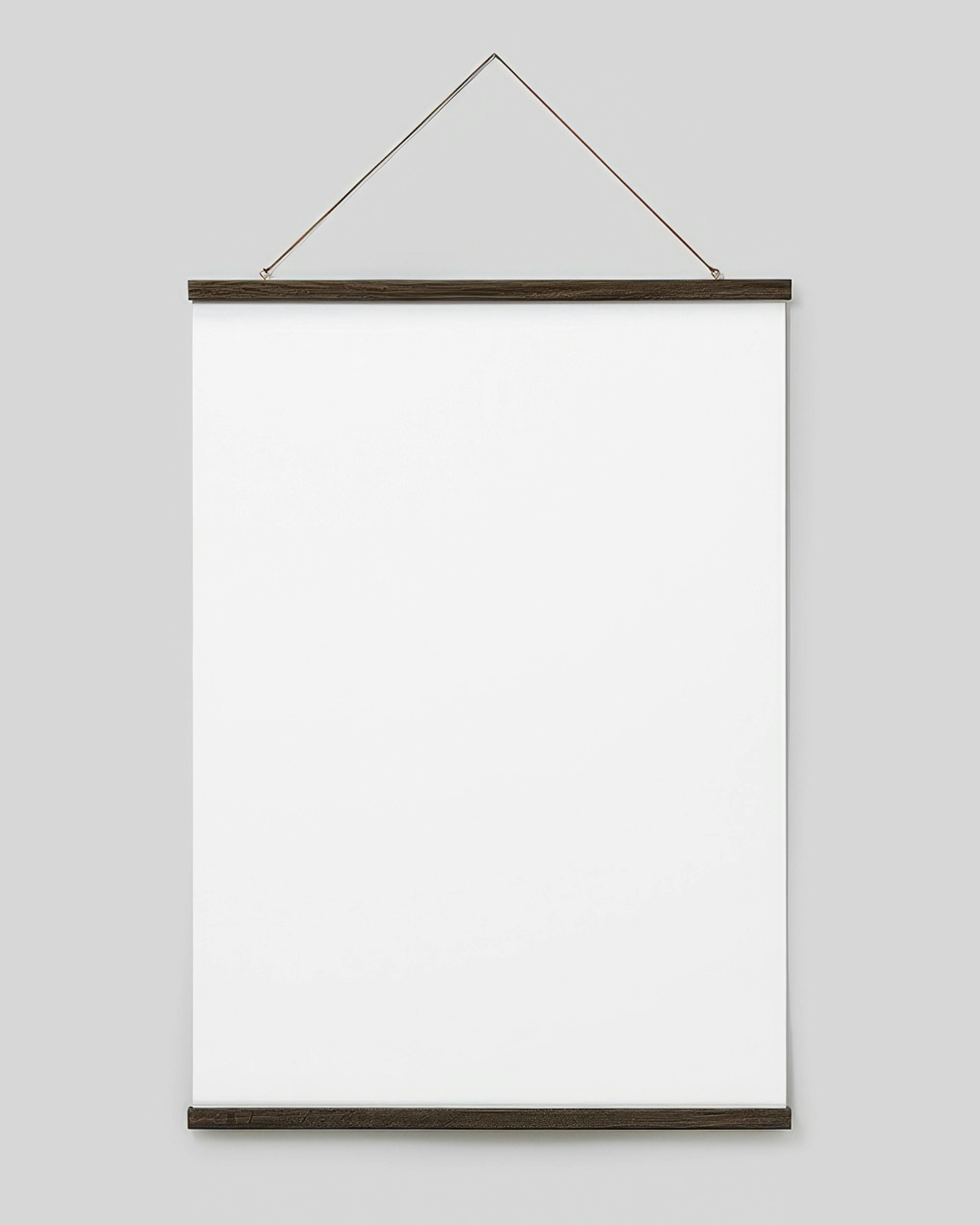 Rovere Scuro Gancio per poster 71 cm, Chiusura Magnetica thumbnail
