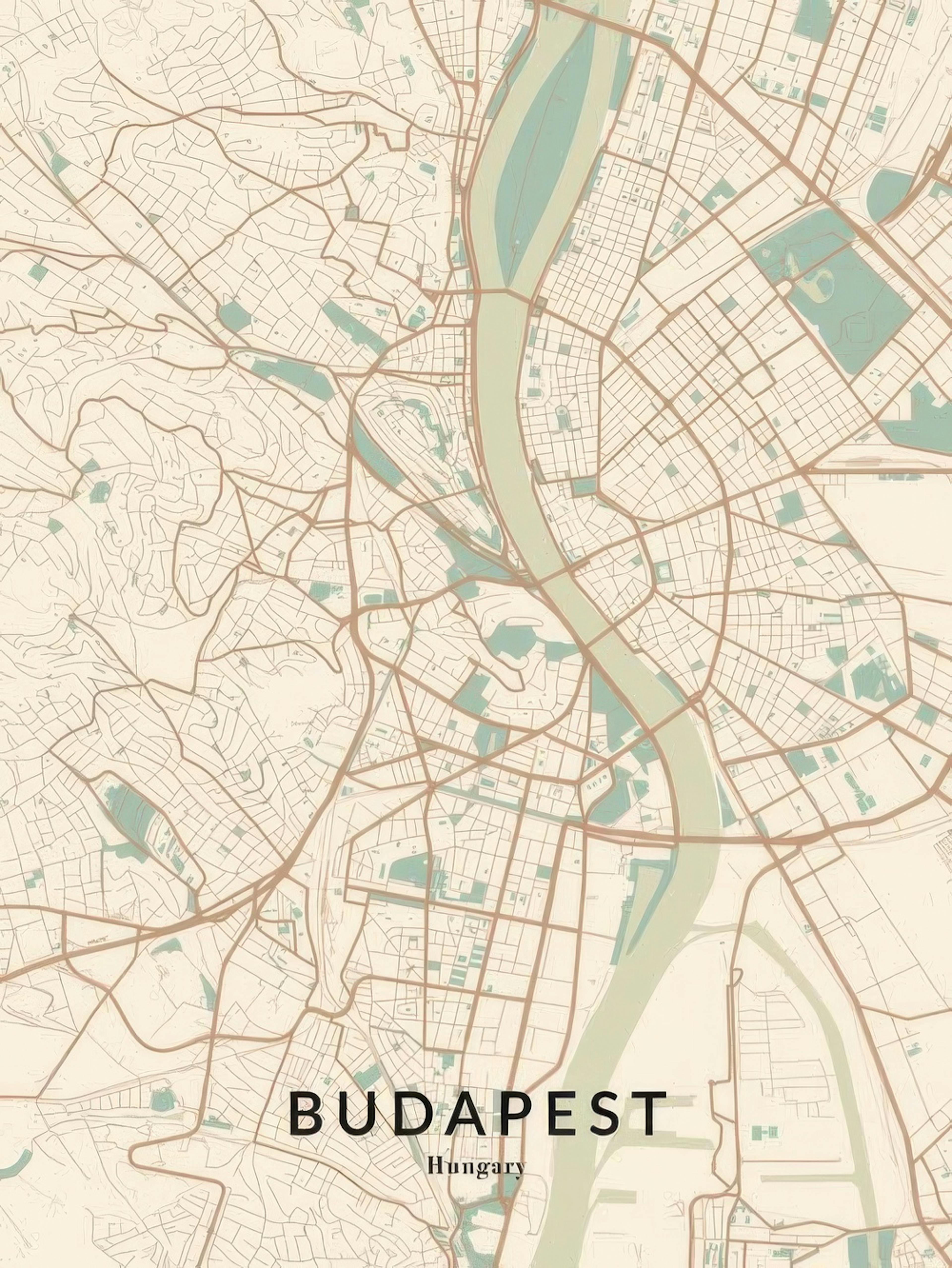 Vintage Map Personal Poster thumbnail