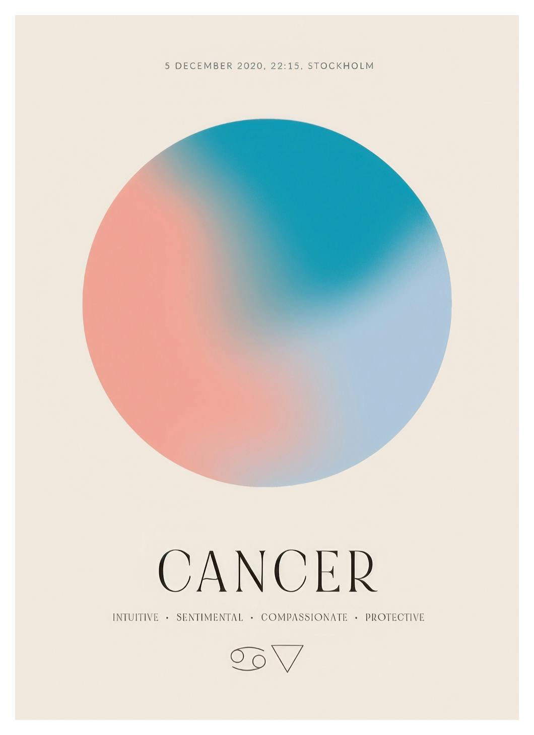 Aura Energy Cancer Personal Poster (30x40 cm) - Poster Store