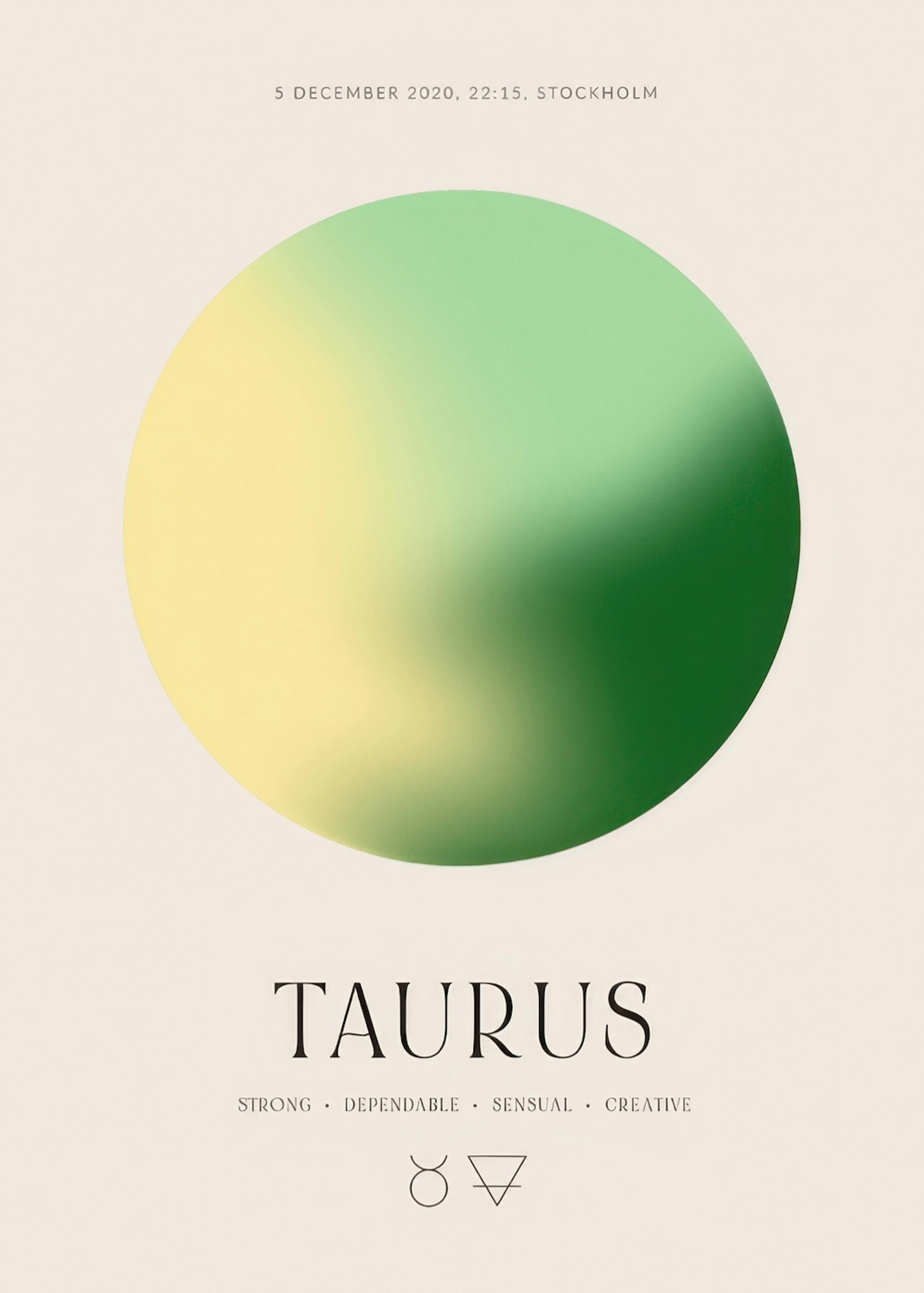 Aura Energy Taurus Personal Poster 0