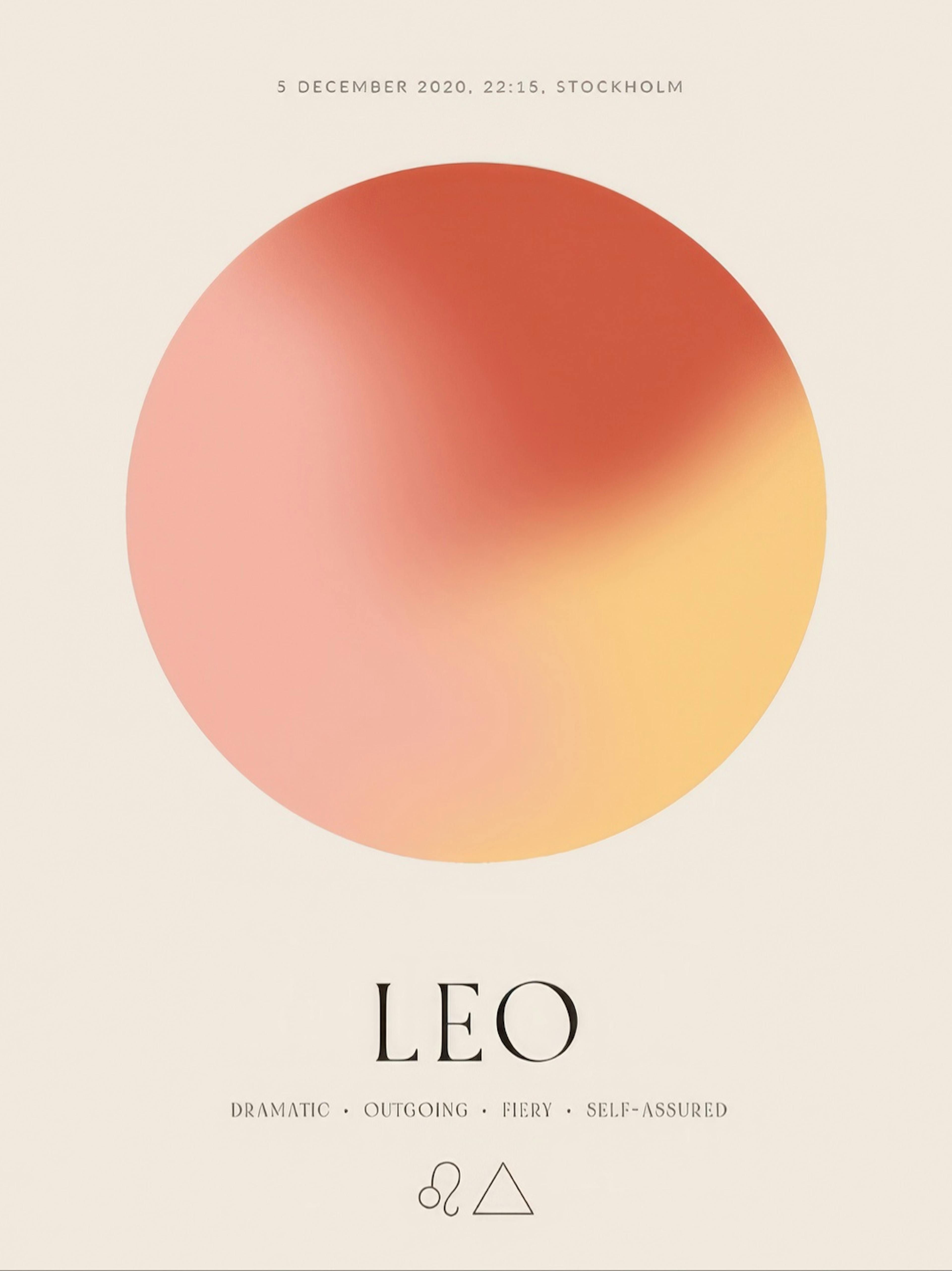 Aura Energy Leo Personal Poster thumbnail