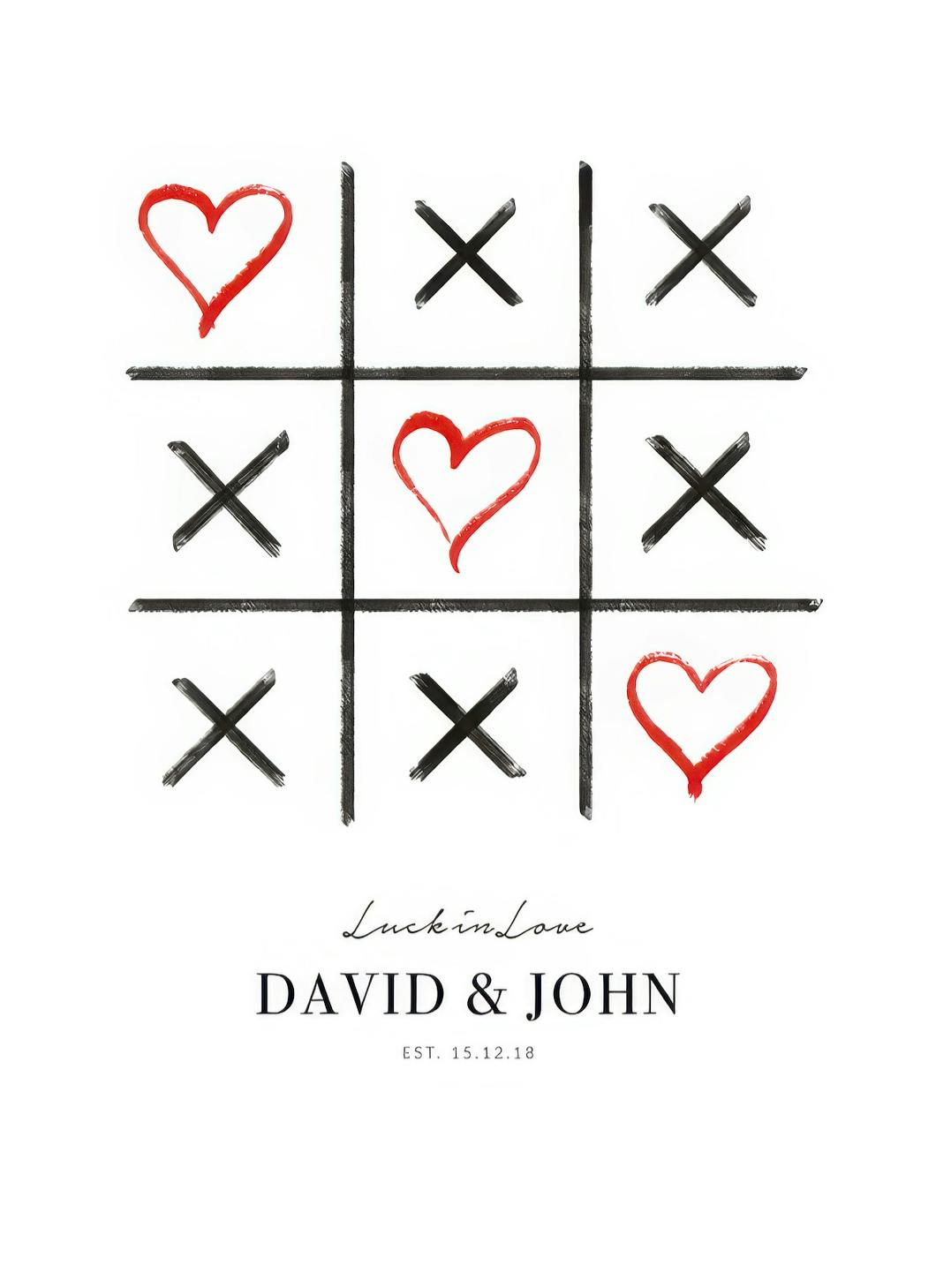 Luck in Love Personal Poster (30x40 cm) - Poster Store