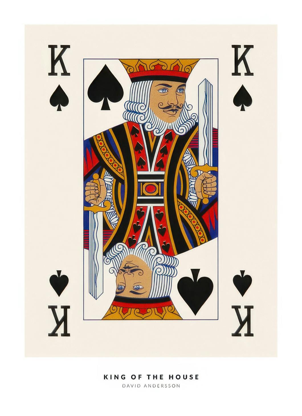 King Personal Affiche (50x70 cm) - Poster Store
