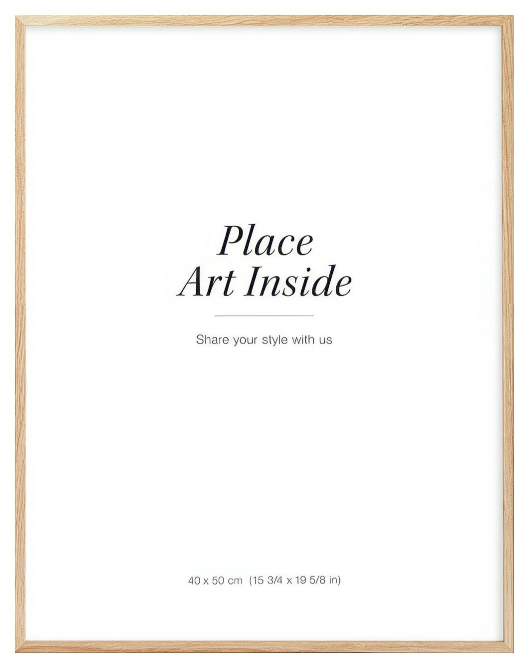 Fotolijst eiken 40x50 cm (40x50 cm) - Poster Store