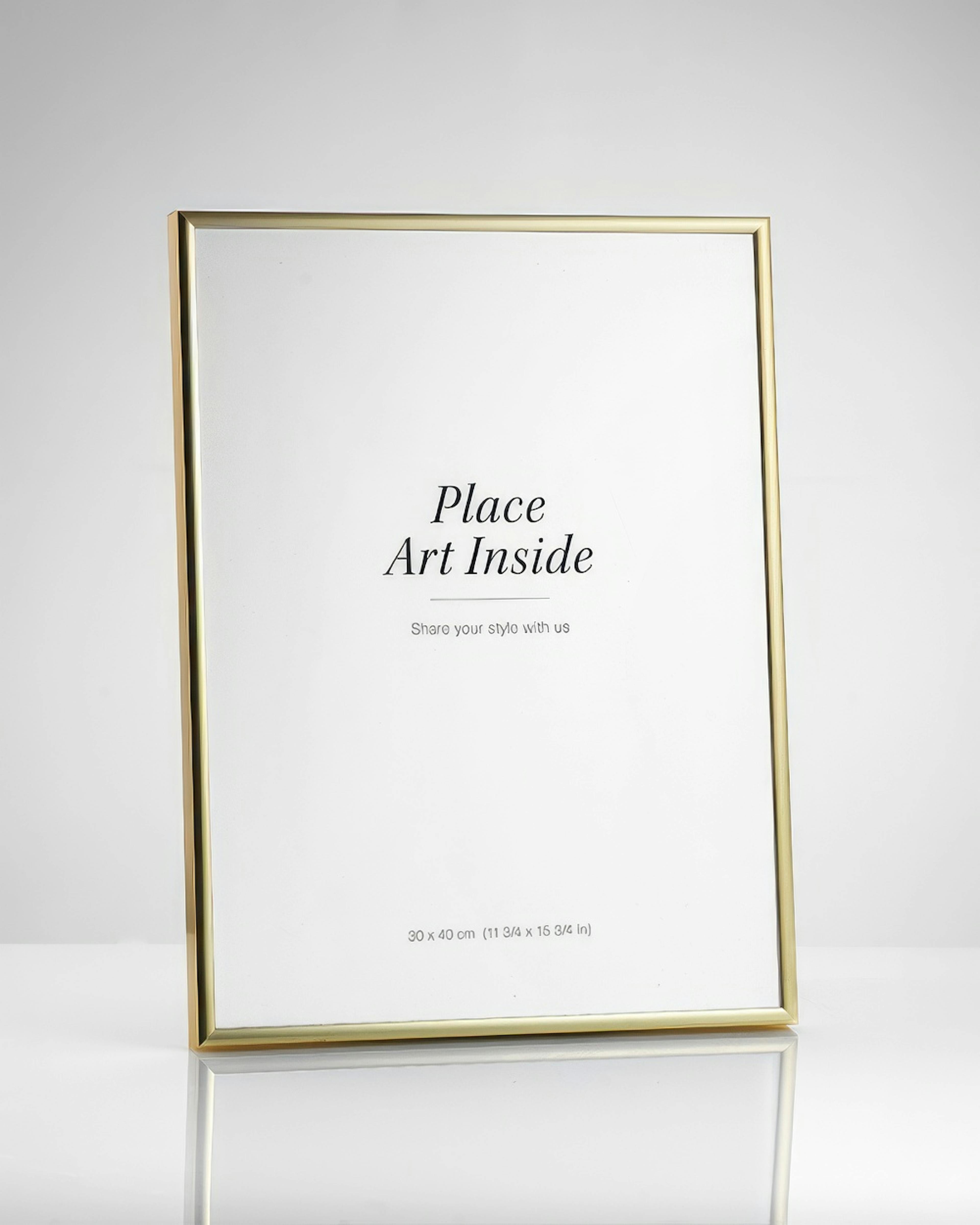 Gold Frame 5" x 7" in thumbnail