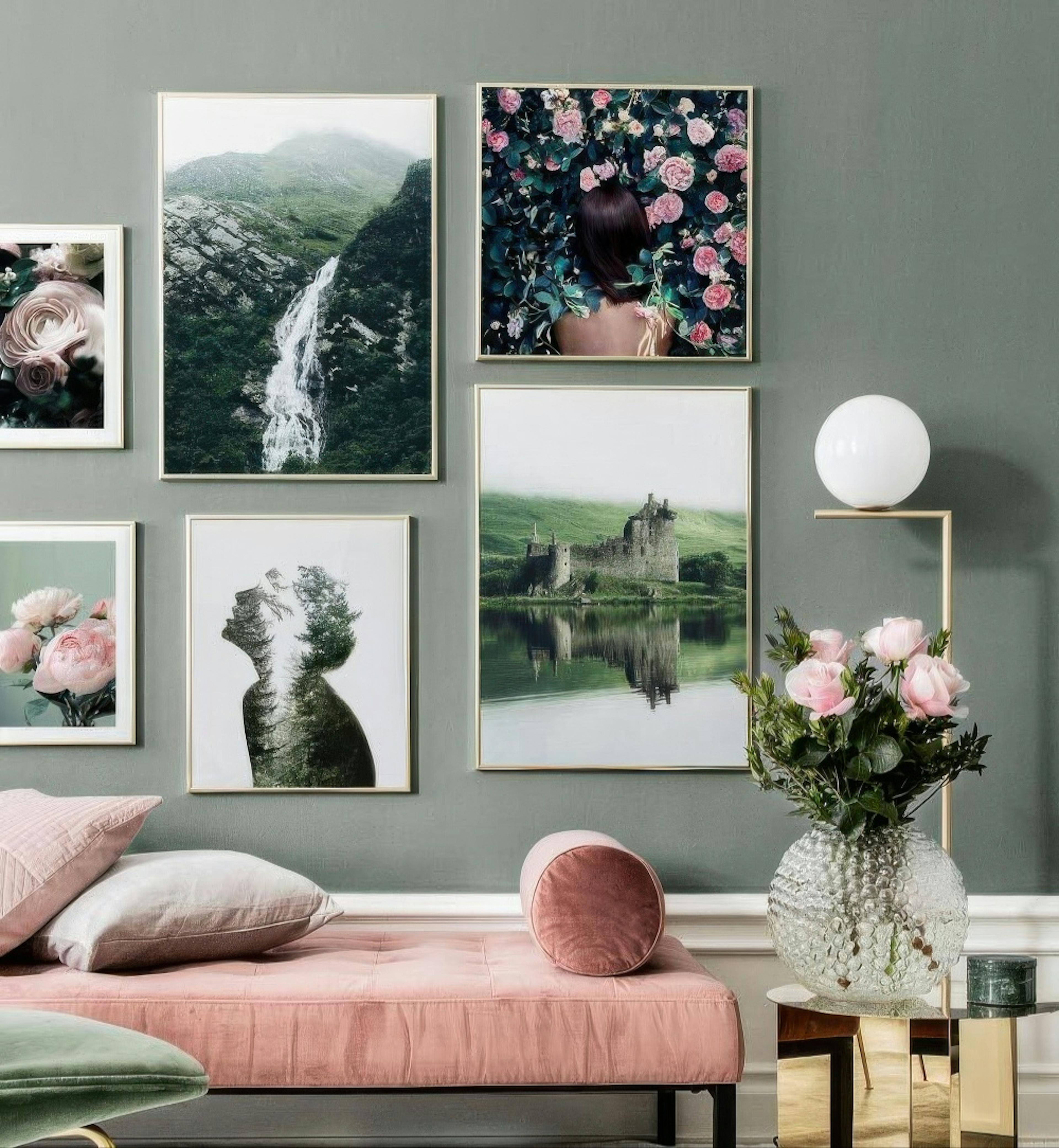 Gold Frame 50x50 cm thumbnail