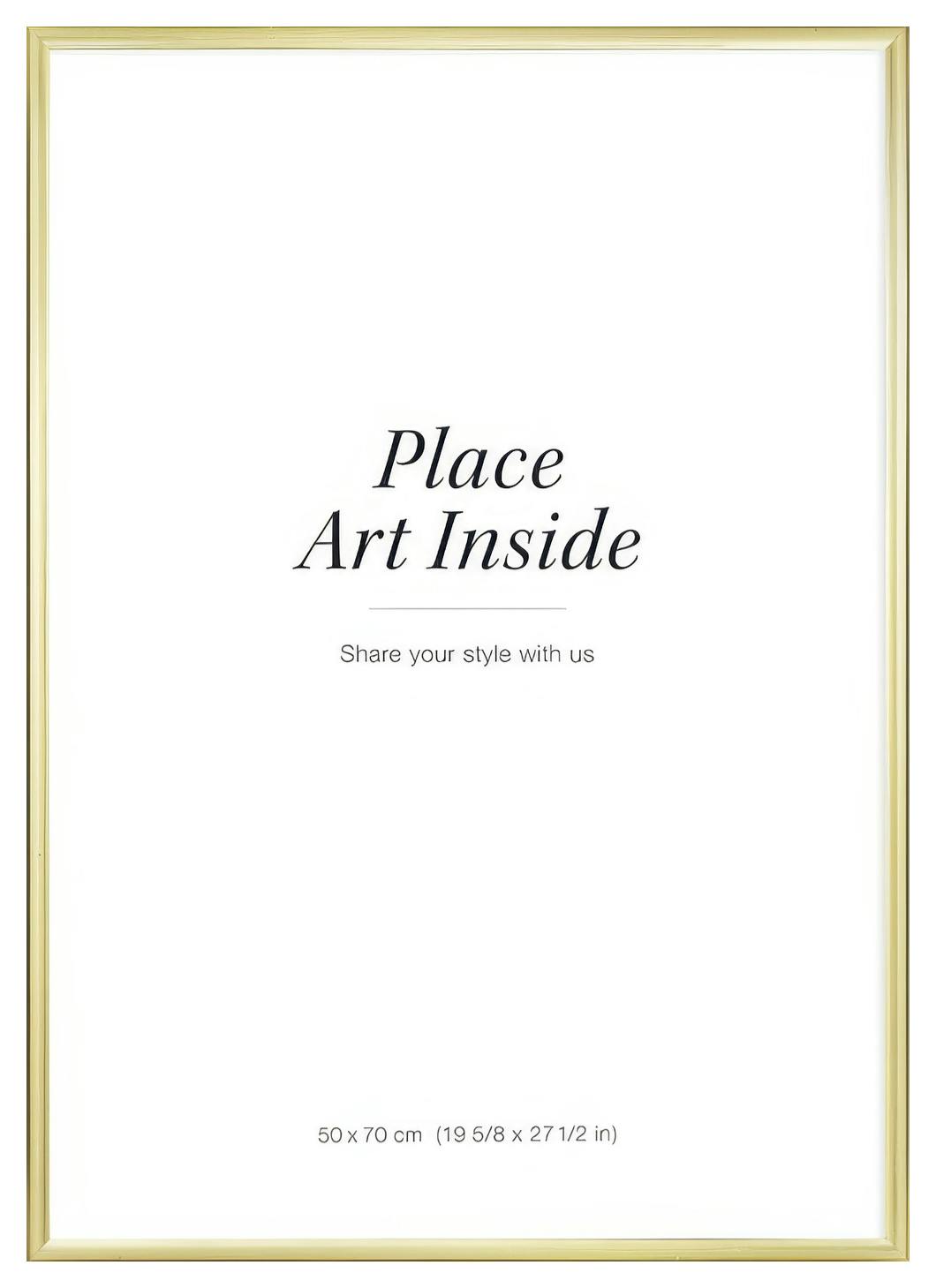 Cornice dorata 50x70 cm (50x70 cm) - Poster Store