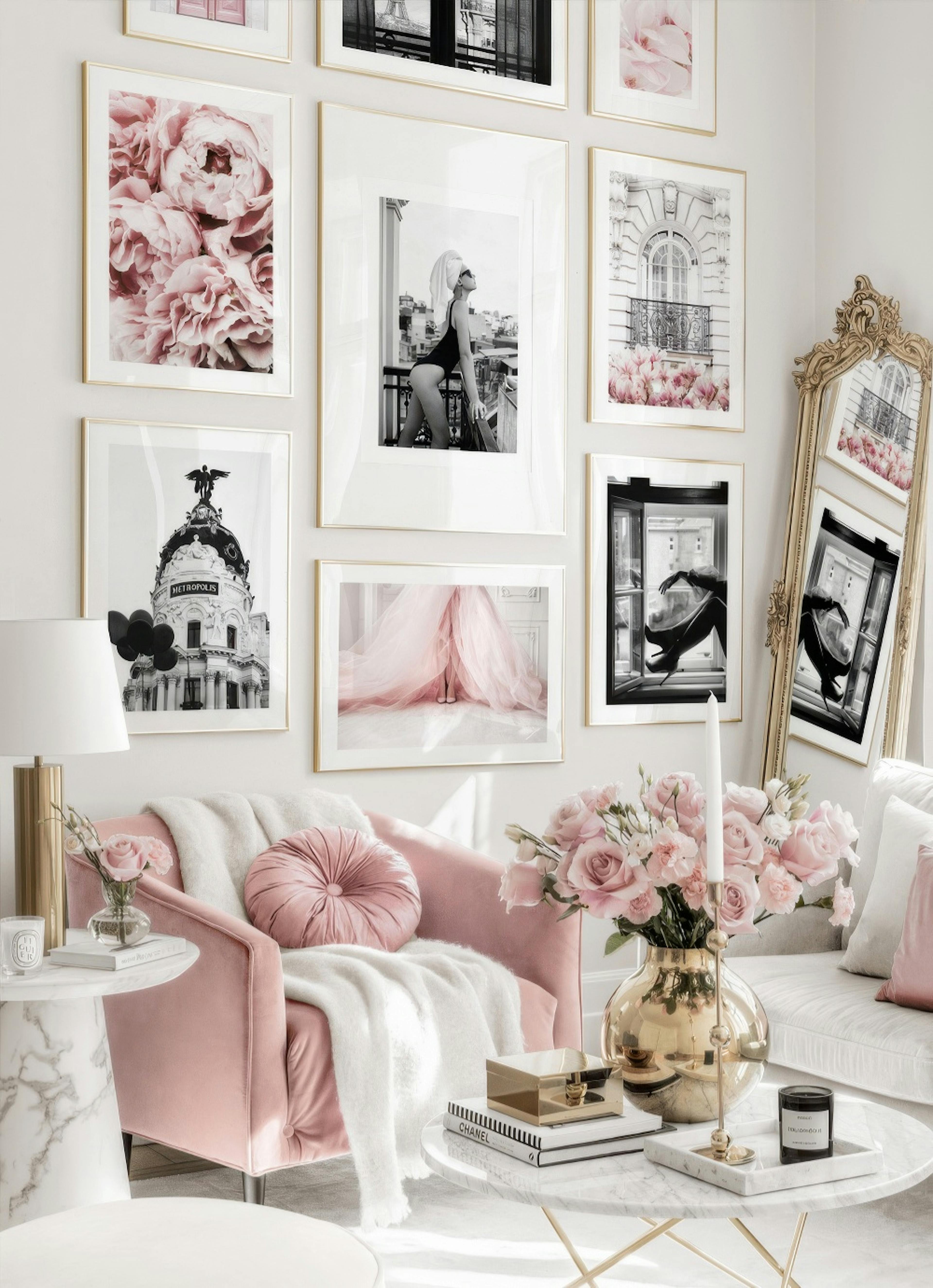Gold Frame 70x100 cm thumbnail