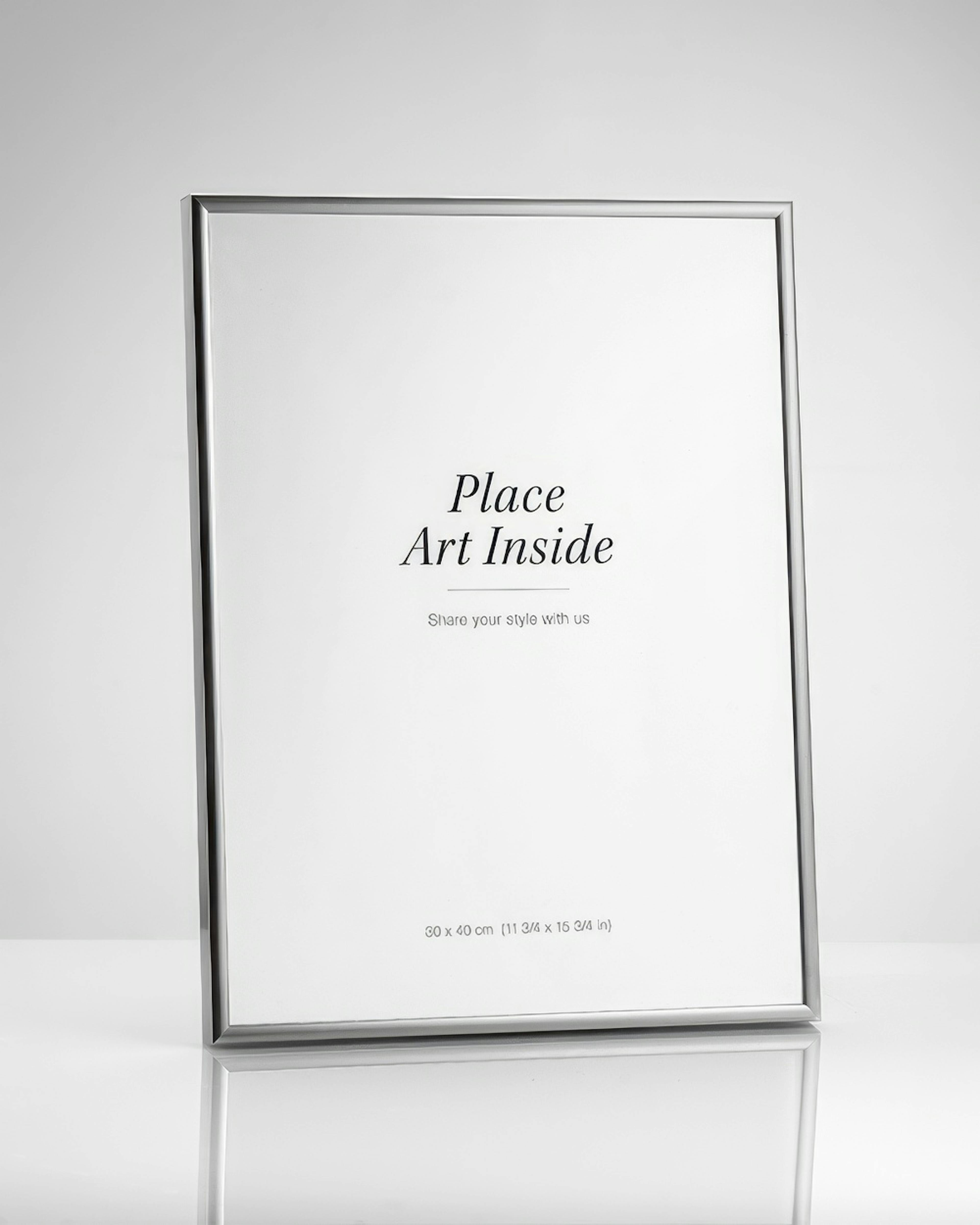 Silver Frame 50x50 cm thumbnail