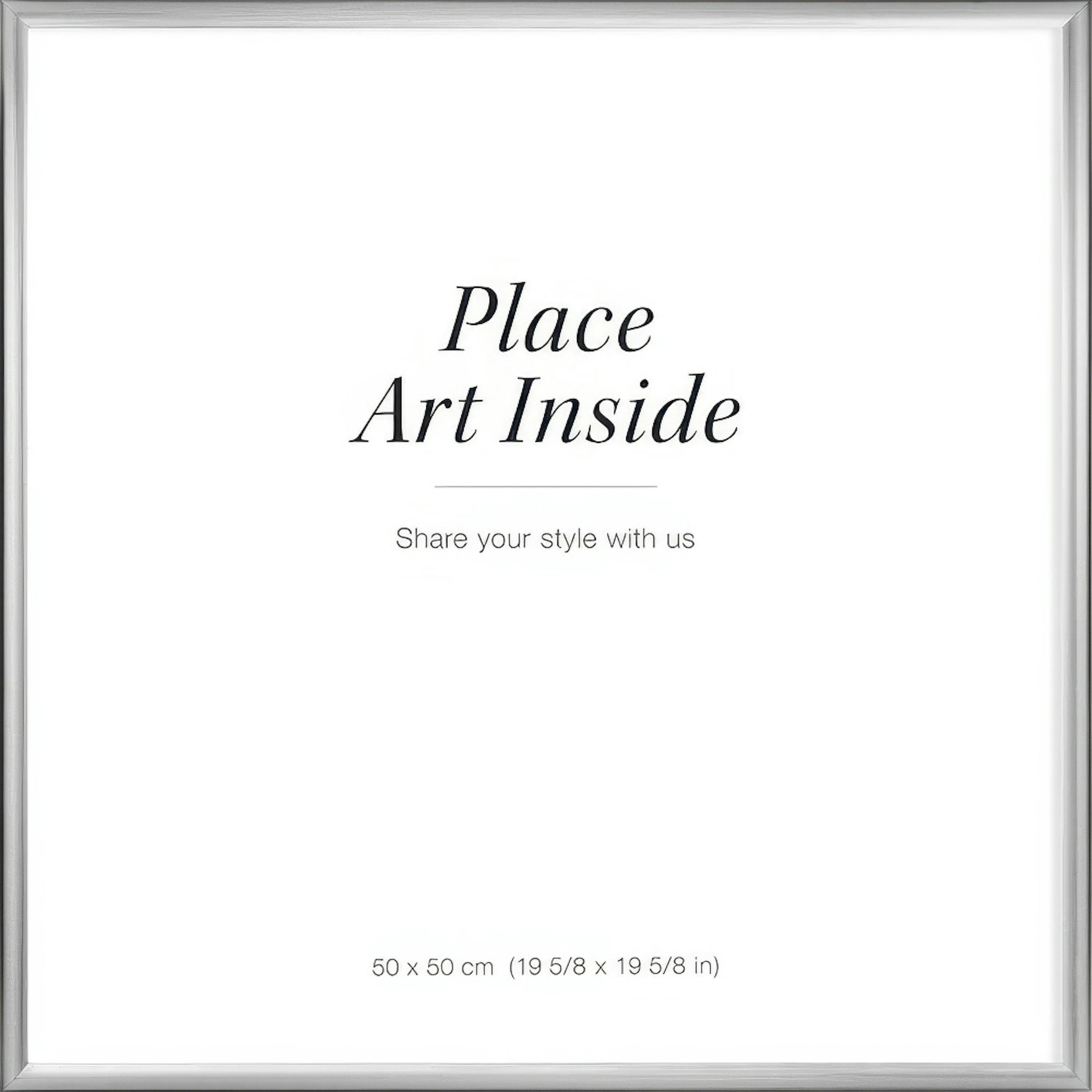 Silver Frame 50x50 cm thumbnail