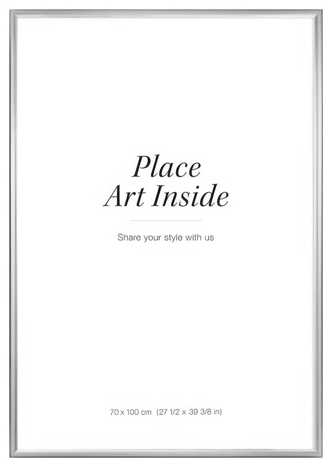 Fotolijst zilver 70x100 cm (70x100 cm) - Poster Store