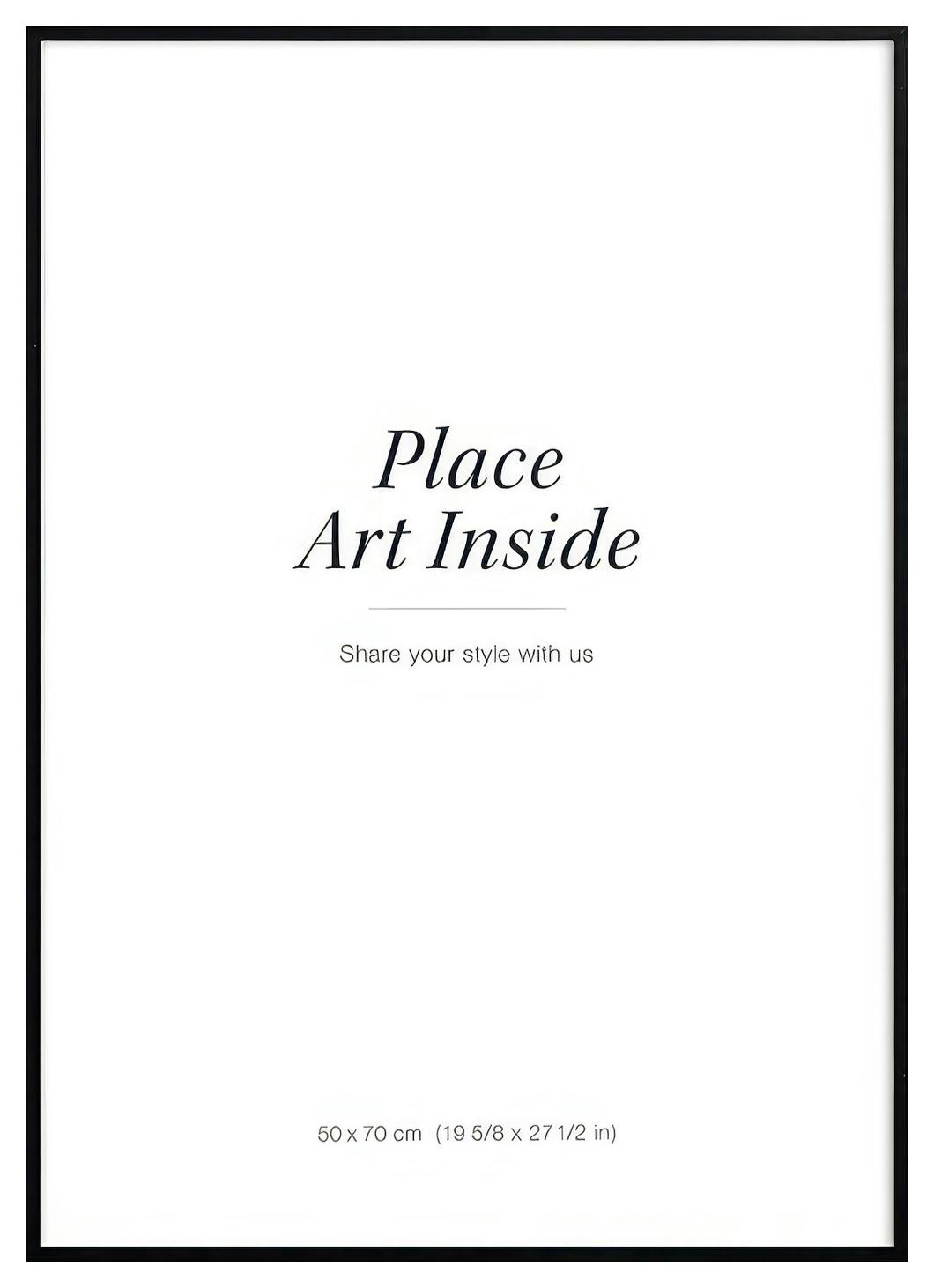 Black Metal Frame 50x70 cm (50x70 cm) - Poster Store High Quality Picture Frames